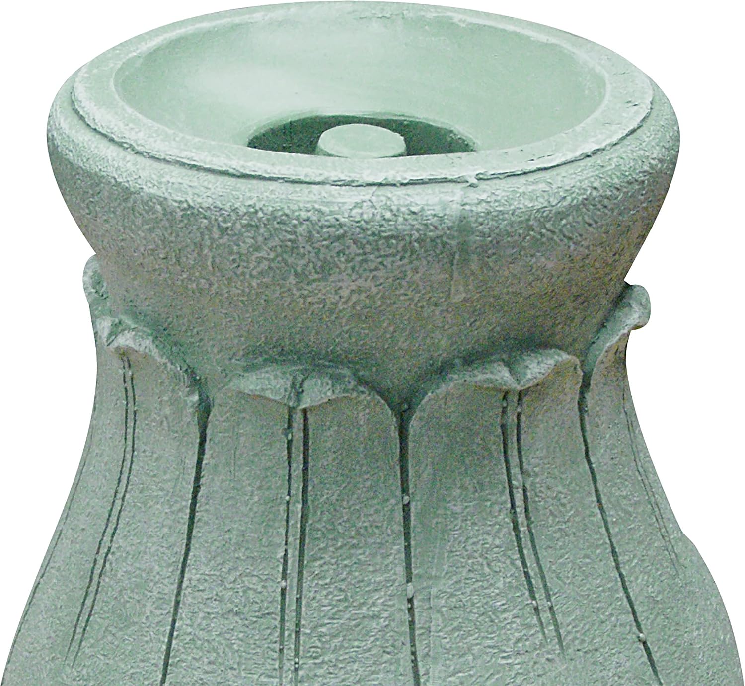 Alpine Corporation 12" Tall Indoor/Outdoor Roman Column Gazing Globe Display Stand
