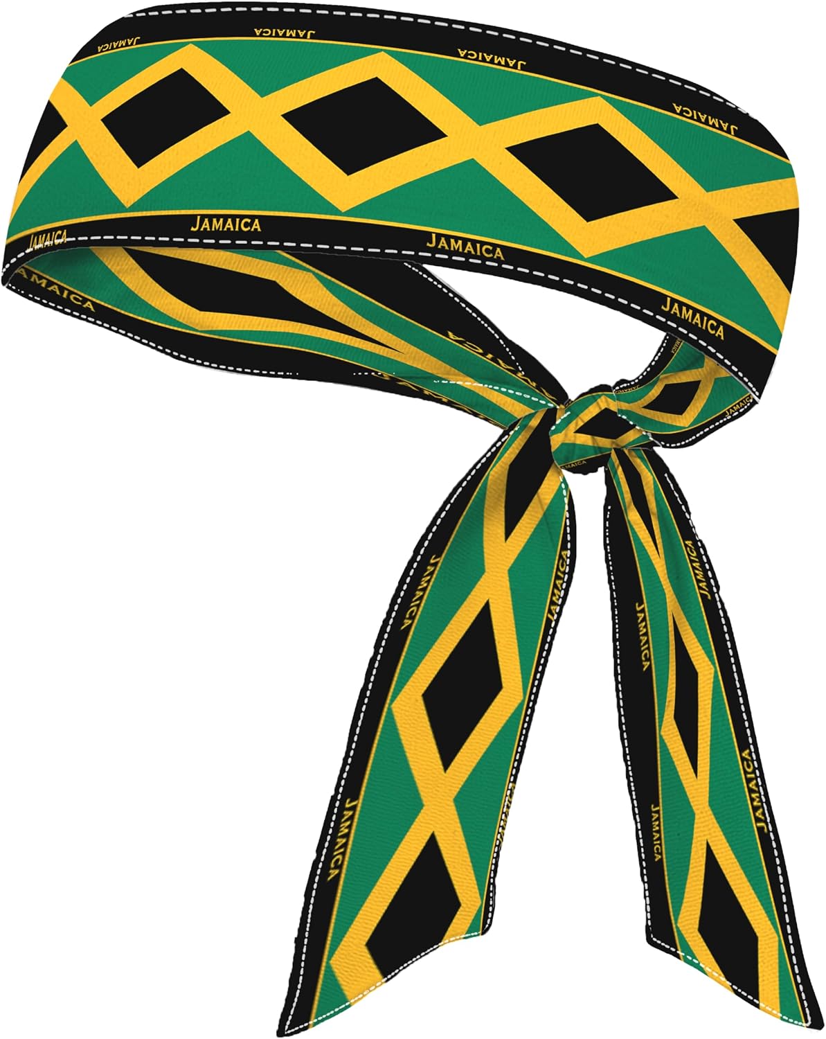 Tie Headbands for Men Women,Pattern Gymwrap,Gym Workout Adjustable Non-Slip Sweatbands for Running,40 X 2.4In