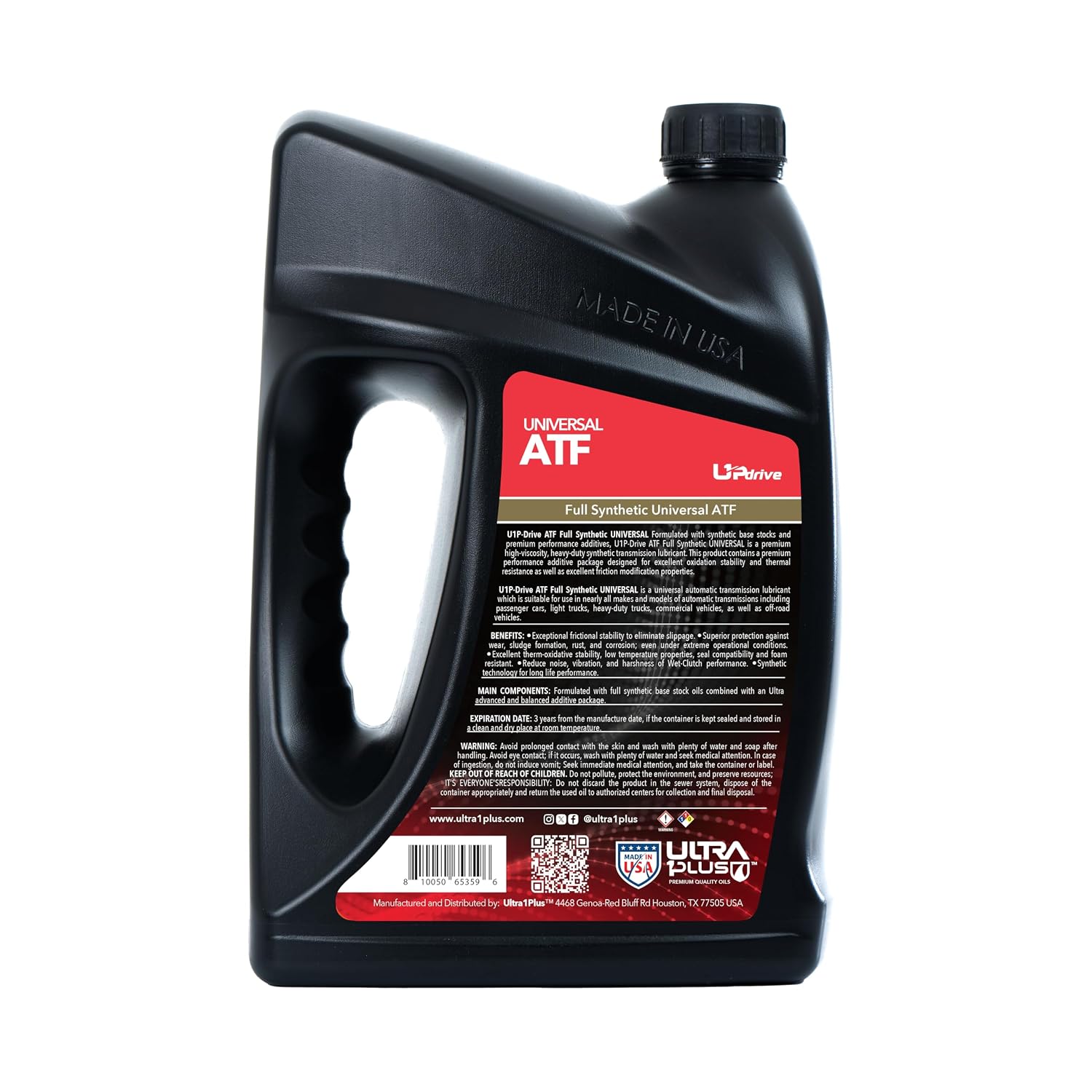 ATF Full Synthetic Automatic Transmission Fluid 5 Gallon Pail