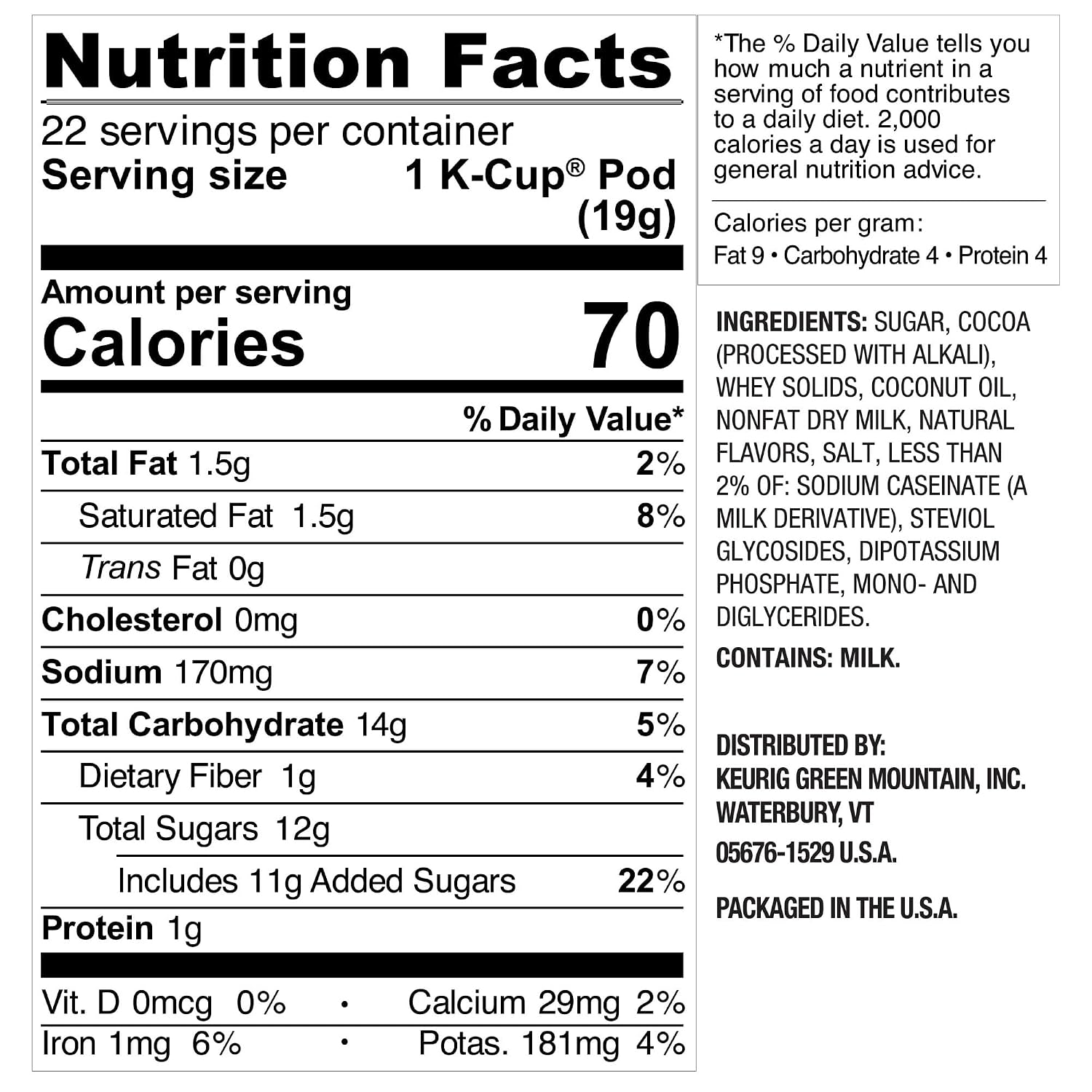 Swiss Miss Milk Chocolate Hot Cocoa Keurig Single-Serve K Cup Pods, 28 Count