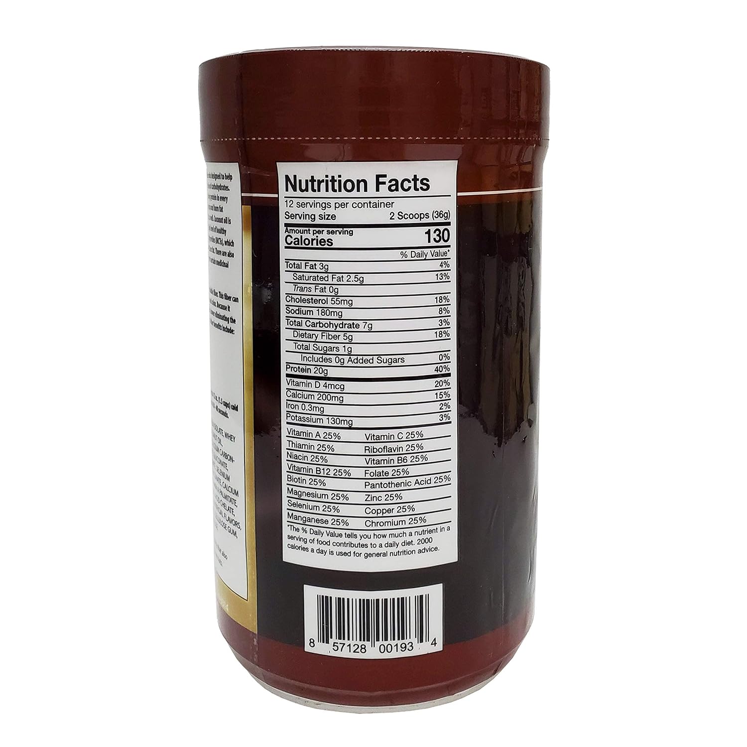 ChocoRite Strawberry Cream Protein Shake, 15.1 oz