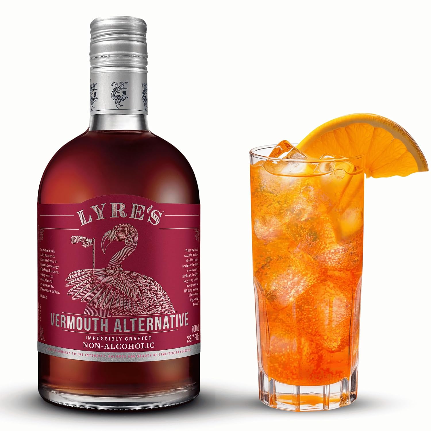 Lyre’s Aperitif Rosso Vermouth Alternative, Non Alcoholic Vermouth