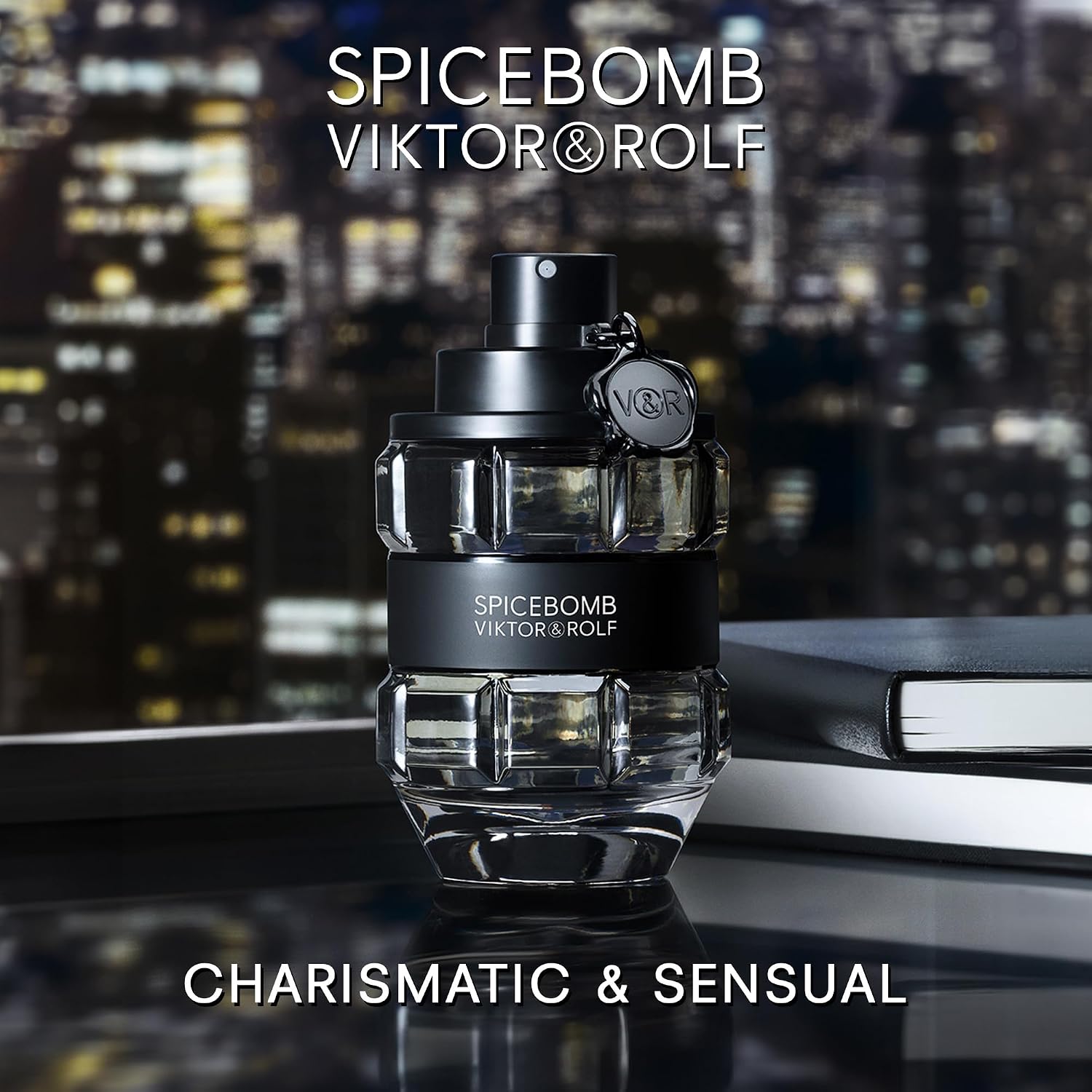 Viktor&Rolf Spicebomb Eau de Toilette - Gourmand Cologne for Men | Fragrance with Cinnamon, Black Pepper & Tobacco Accord - Long Lasting - Warm Mens Scent Perfect for Cool Nights