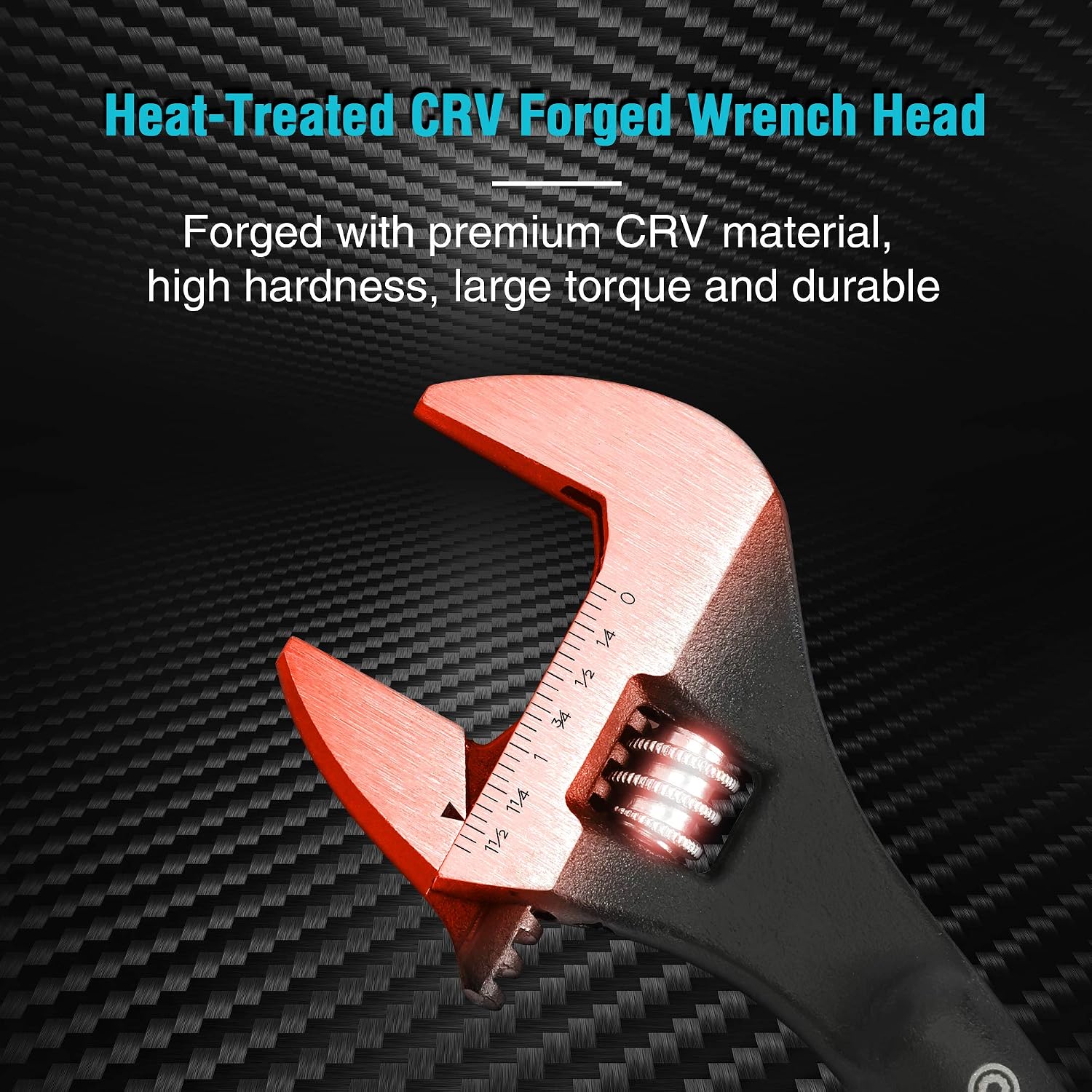 DURATECH 8-Inch Adjustable Construction Spud Wrench
