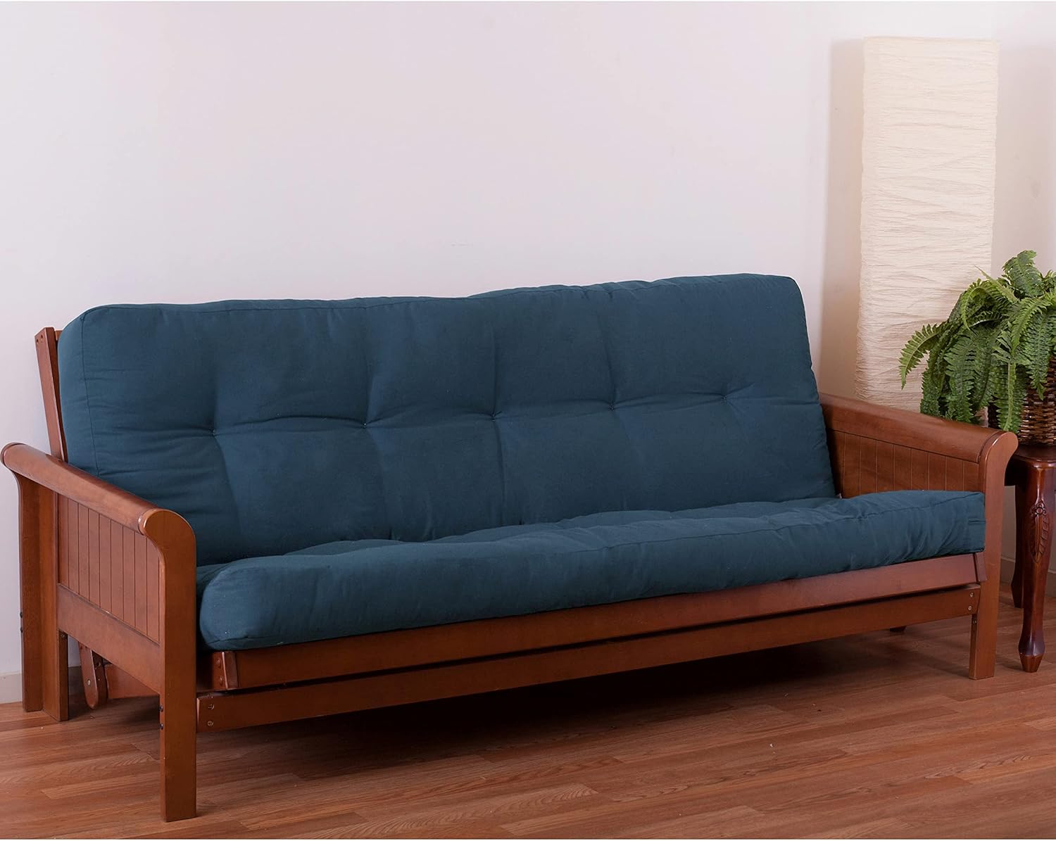 Blazing Needles Renewal 6" Twill Futon Mattress, Queen, Sage