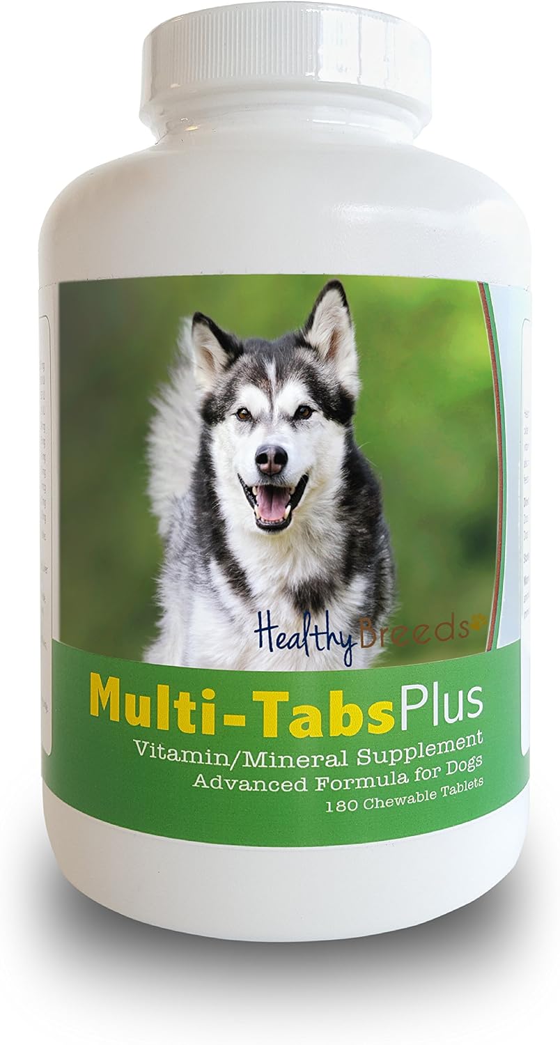 Healthy Breeds Alaskan Malamute Multi-Tabs Plus Chewable Tablets 365 Count