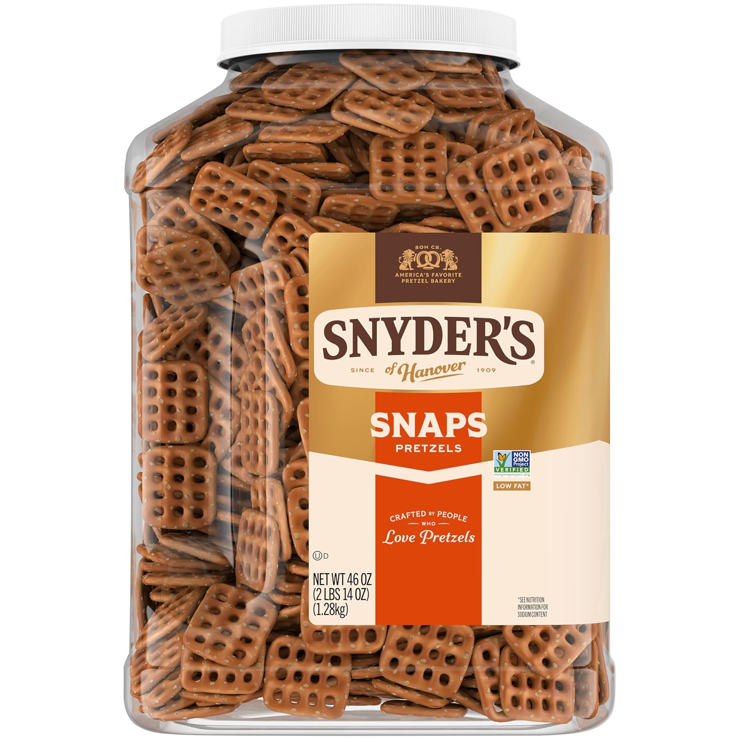 Snyder's of Hanover Snaps Pretzels, 16 Oz Bag