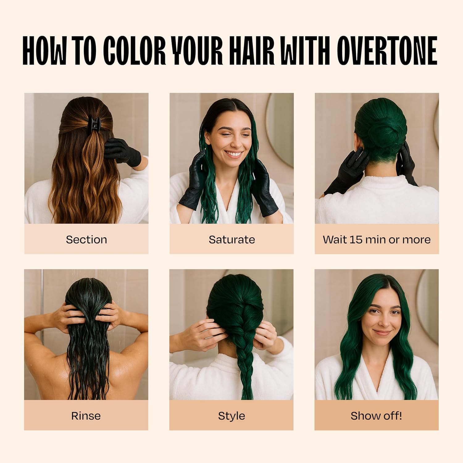 oVertone® Color Depositing Treatment Hair Mask, Desert Rose, 8 oz