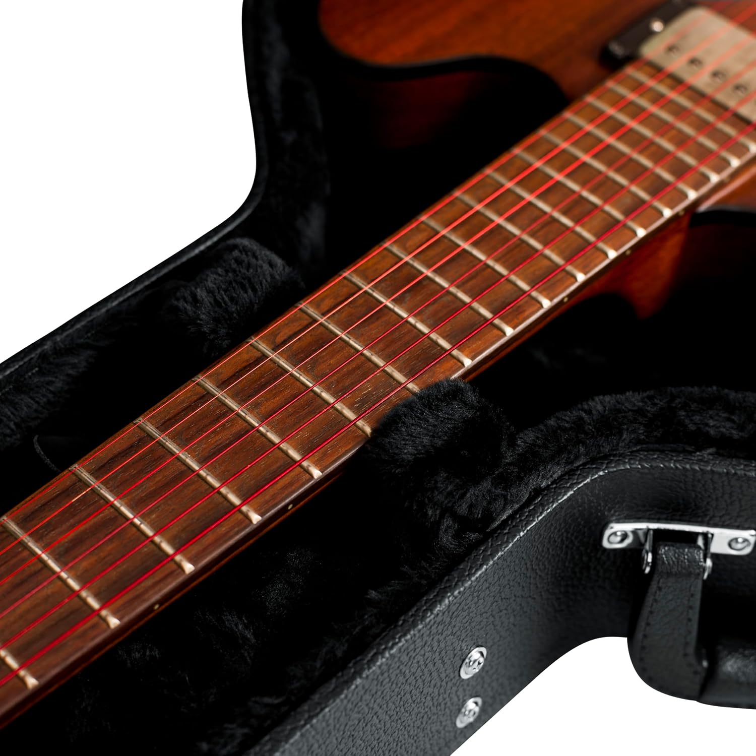 Gator Cases Hard-Shell Wood Case for Semi-Hollow Guitars, Fits Gibson 335 (GWE-335)