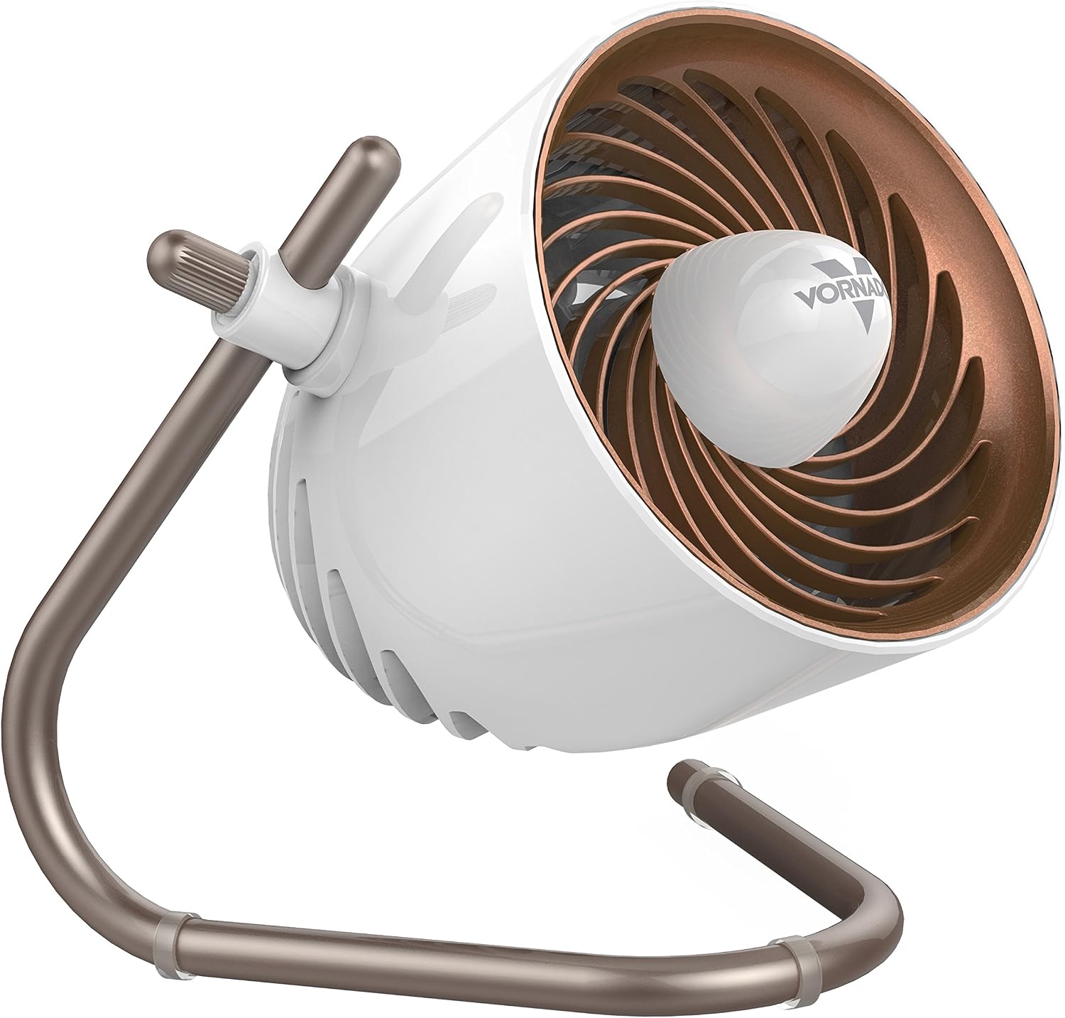 Vornado Pivot Personal Air Circulator, Portable, Desk Fan, Electric, Ice White