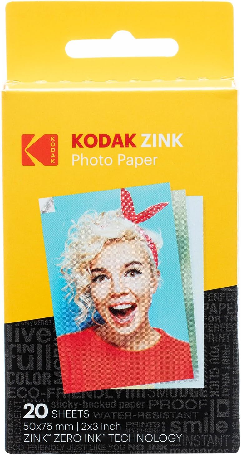 Kodak Step Touch | 13MP Digital Camera & Instant Printer with 3.5 LCD Touchscreen Display, 1080p HD Video - Editing Suite
