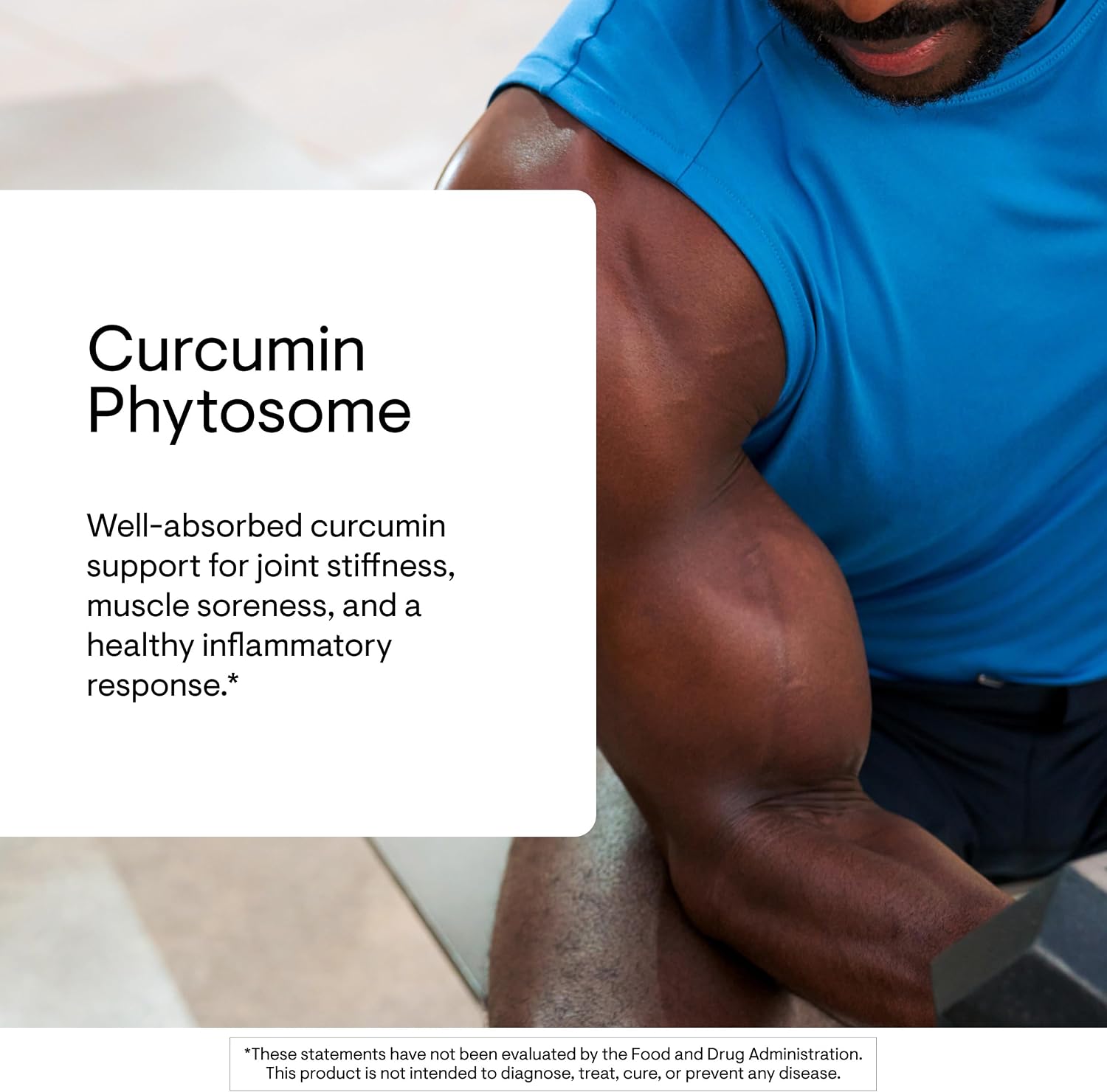 THORNE Curcumin Phytosome, 1, 000 mg Curcumin Supplement, 60 Capsules | Supports Joint Stiffness, Muscle Soreness & a Healthy Inflammatory Response*