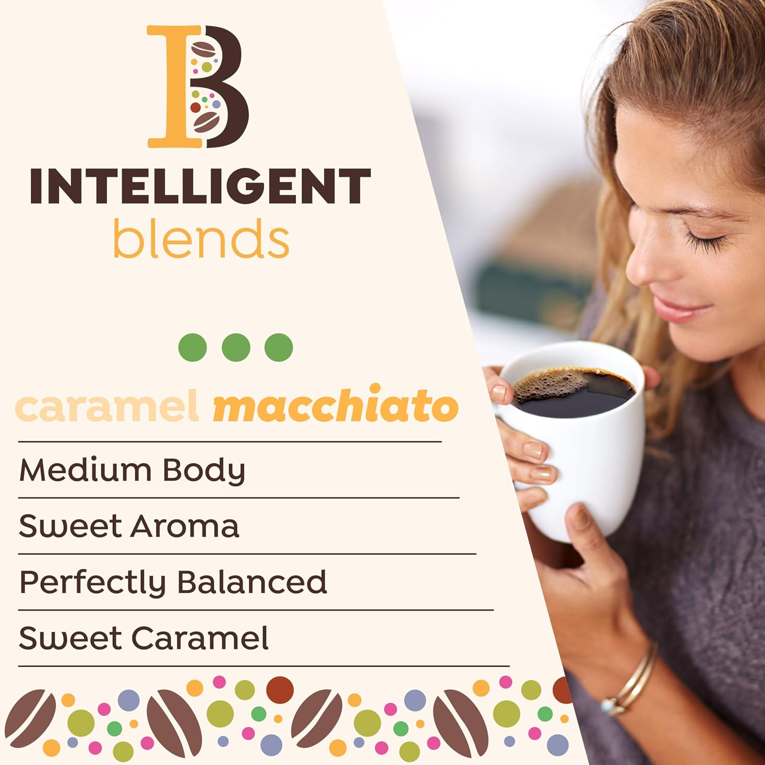 Intelligent Blends Dark Roast Coffee Pods 100ct Keurig Compatible