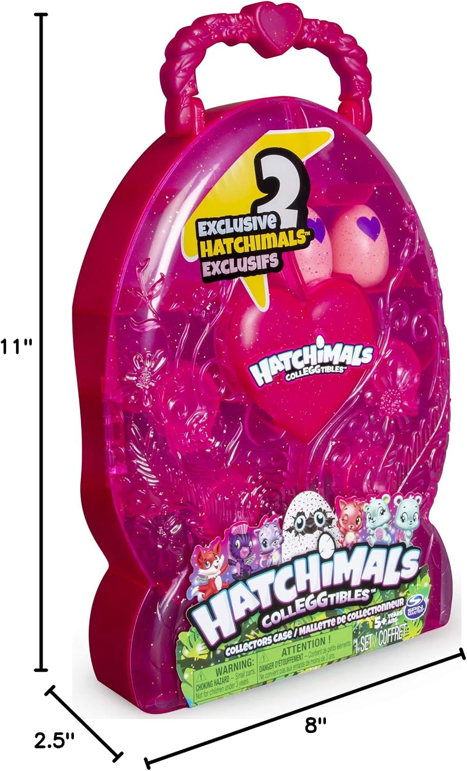 Hatchimals CollEGGtibles, Collector’s Case with 2 Exclusive CollEGGtibles, for Ages 5 and Up