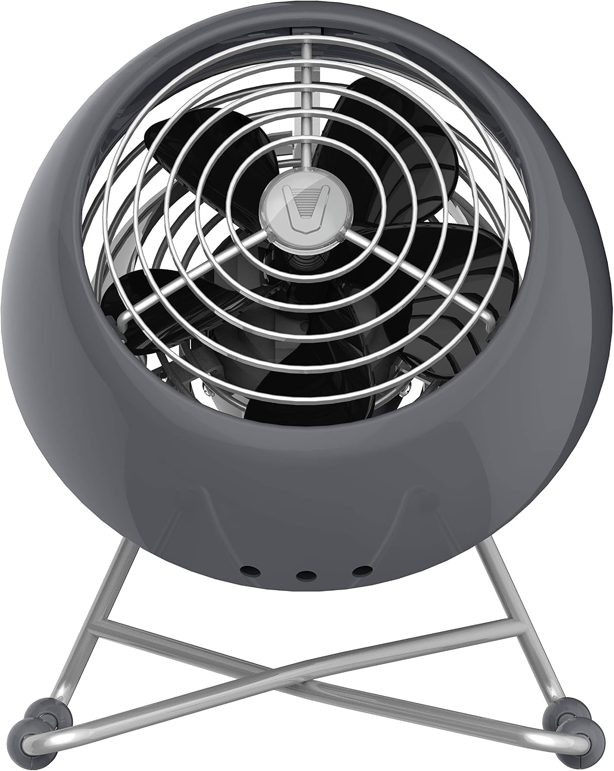 Vornado VFAN™ Mini Modern Personal Desk Fan with 2-Speed Control, Adjustable Tilt, Quiet Metal Air Circulator for Office, Bedroom, Dorm