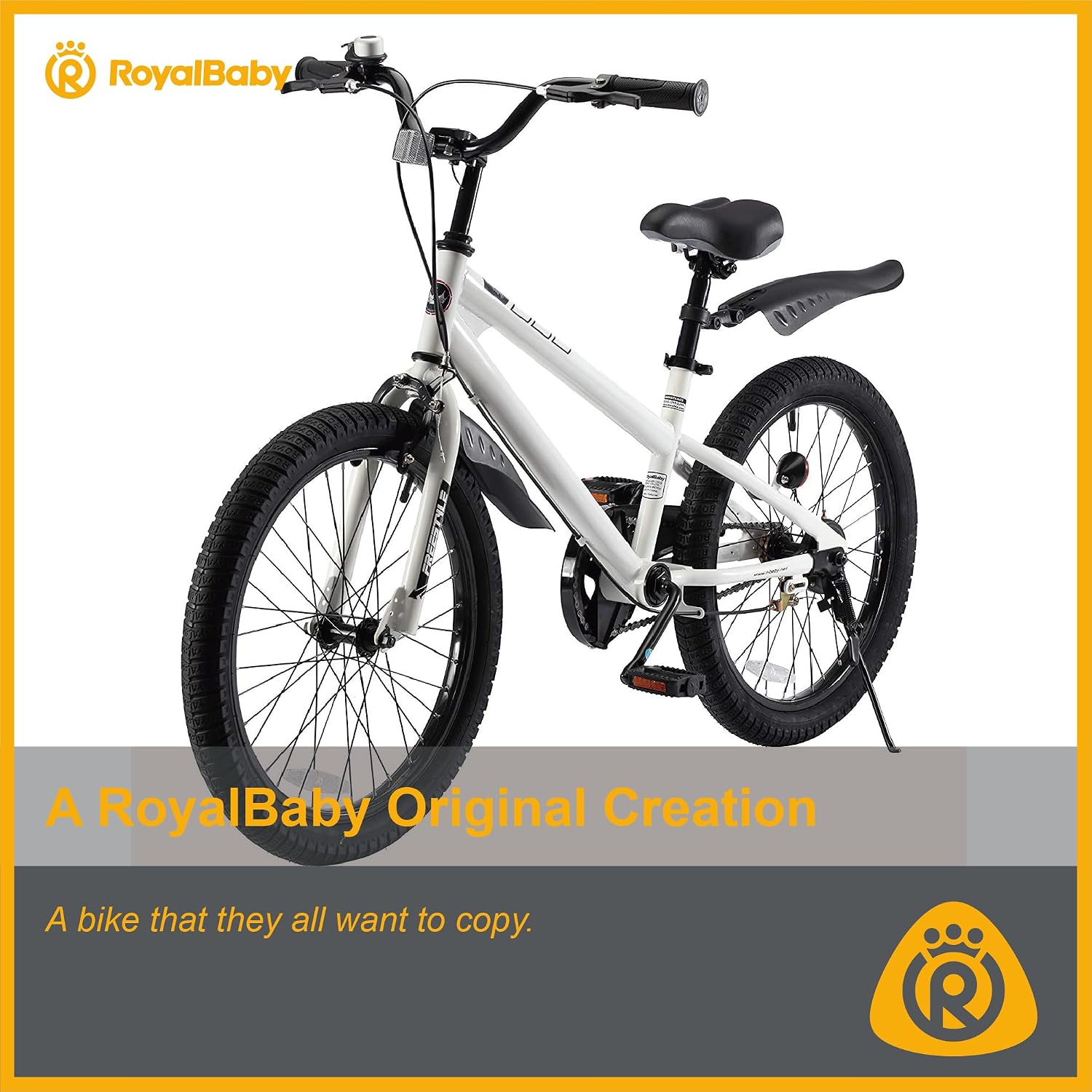 RoyalBaby Freestyle Kids Bike 12 14 16 18 20 Inch Bicycle for Boys Girls Ages 3-10 Years, Multiple Color Options