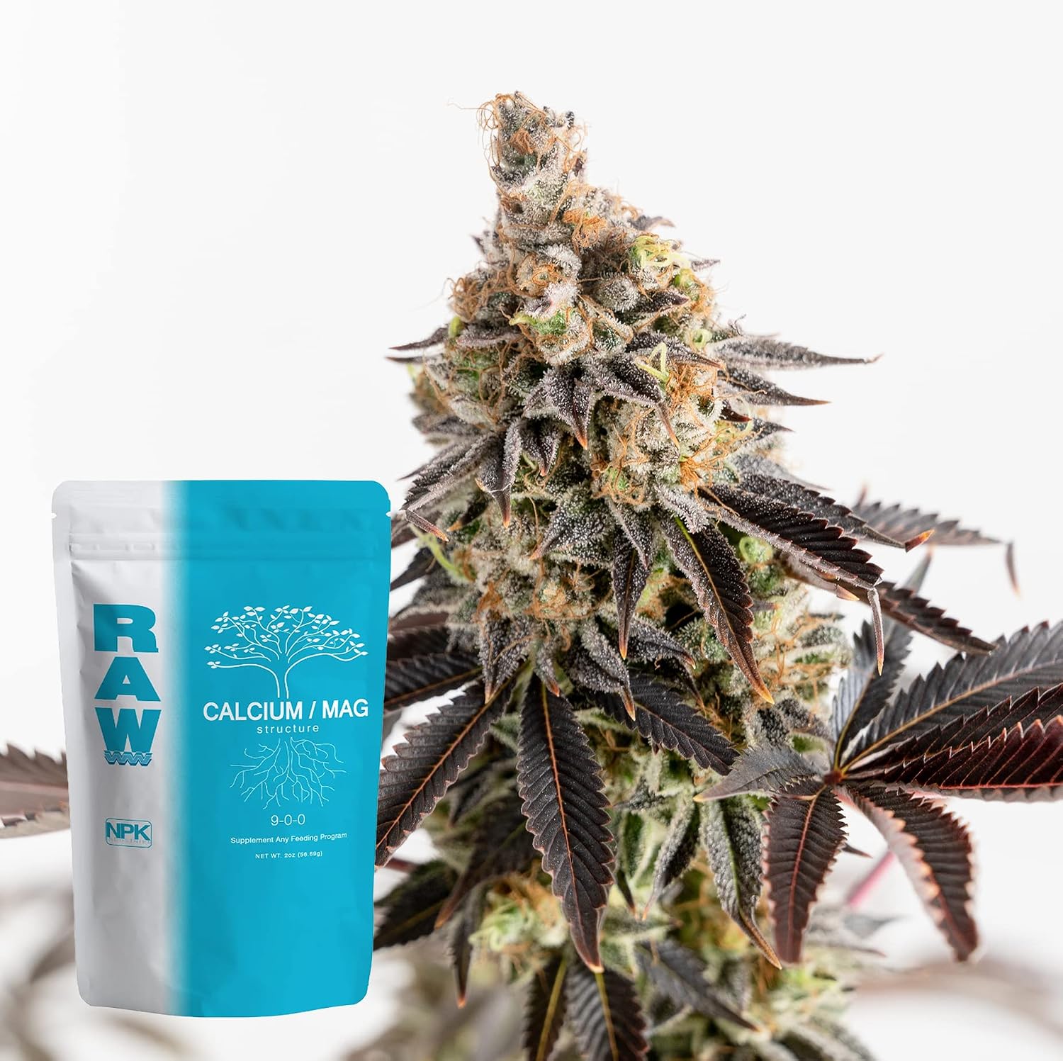 RAW Calcium/Mag 2oz - Essential Combo for Plant Health - Boosts Cell Strength and Nutrient Uptake