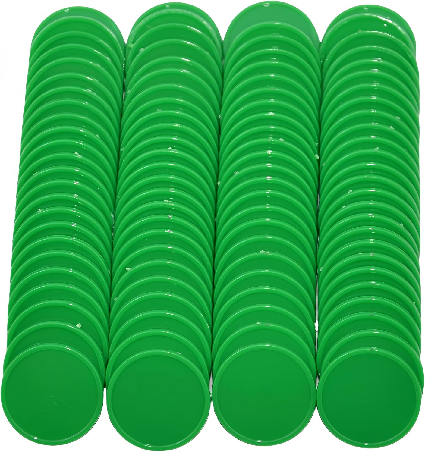 Smartdealspro Set of 100 25MM/1 Inch Opaque Plastic Learning Counting Counters Poker Chips (Red)