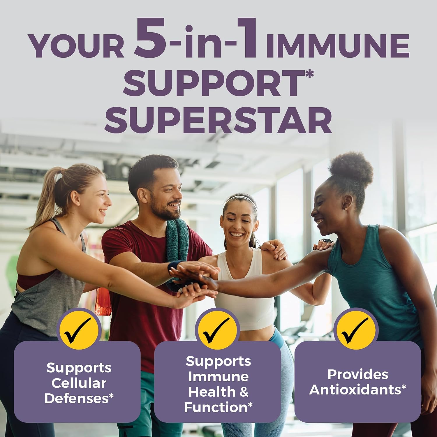 Viva Naturals Elderberry with Vitamin C and Zinc for Adults - 5 in 1 Sambucus Black Elderberry Capsules with Vitamin D3 5000 IU Immunity Supplement