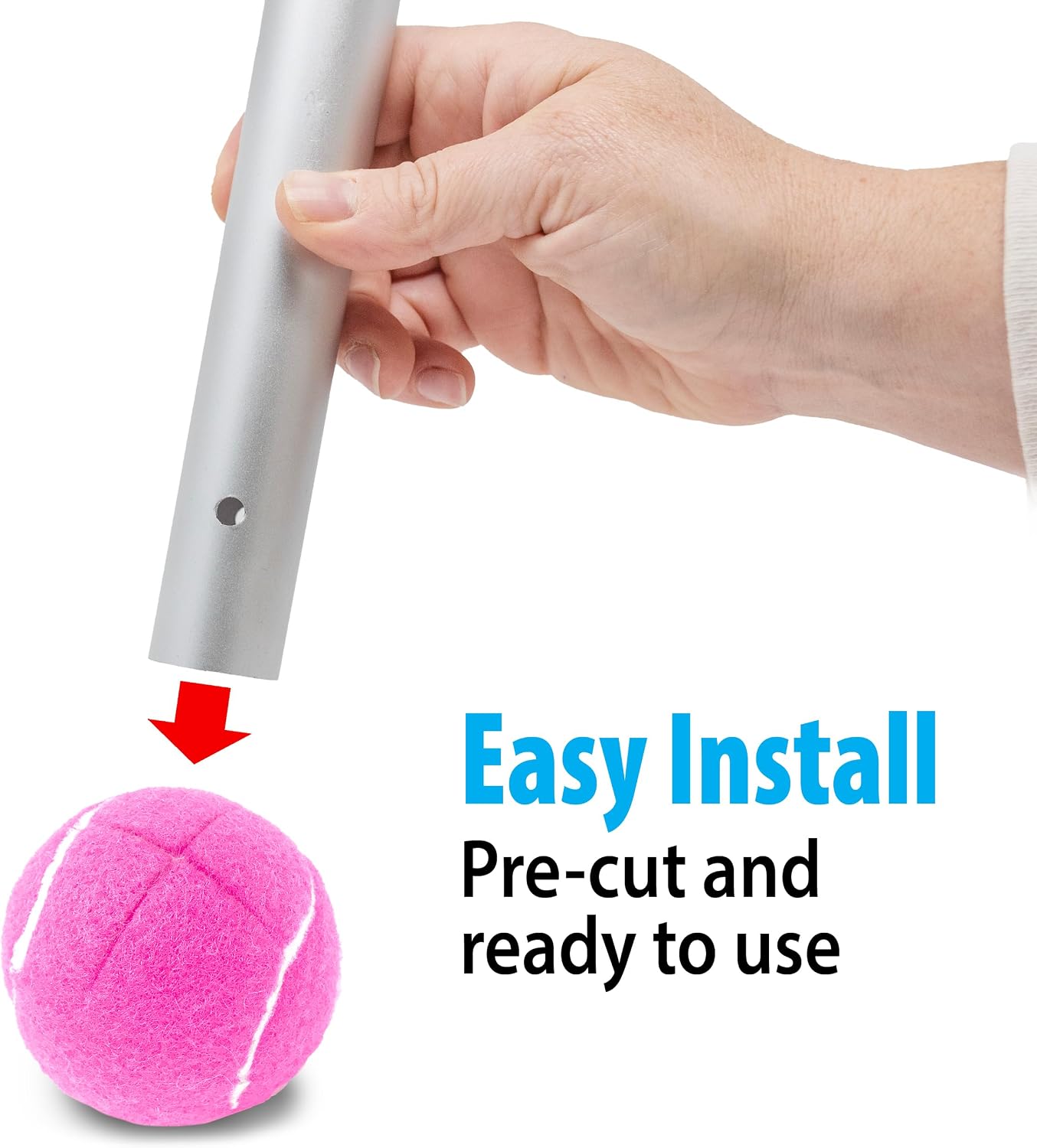 Top Glides Precut Walker Tennis Ball Glides