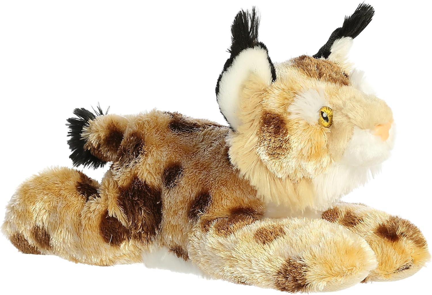 Aurora Flopsie 12" Dolly Adorable Stuffed Animal | Lifelike animal details in a relaxed resting pose