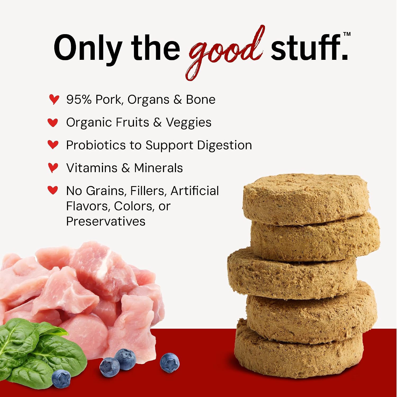 Stella & Chewy’s Freeze Dried Raw Dinner Patties – Grain Free Dog Food, Protein Rich Stella’s Super Beef Recipe – 5.5 oz