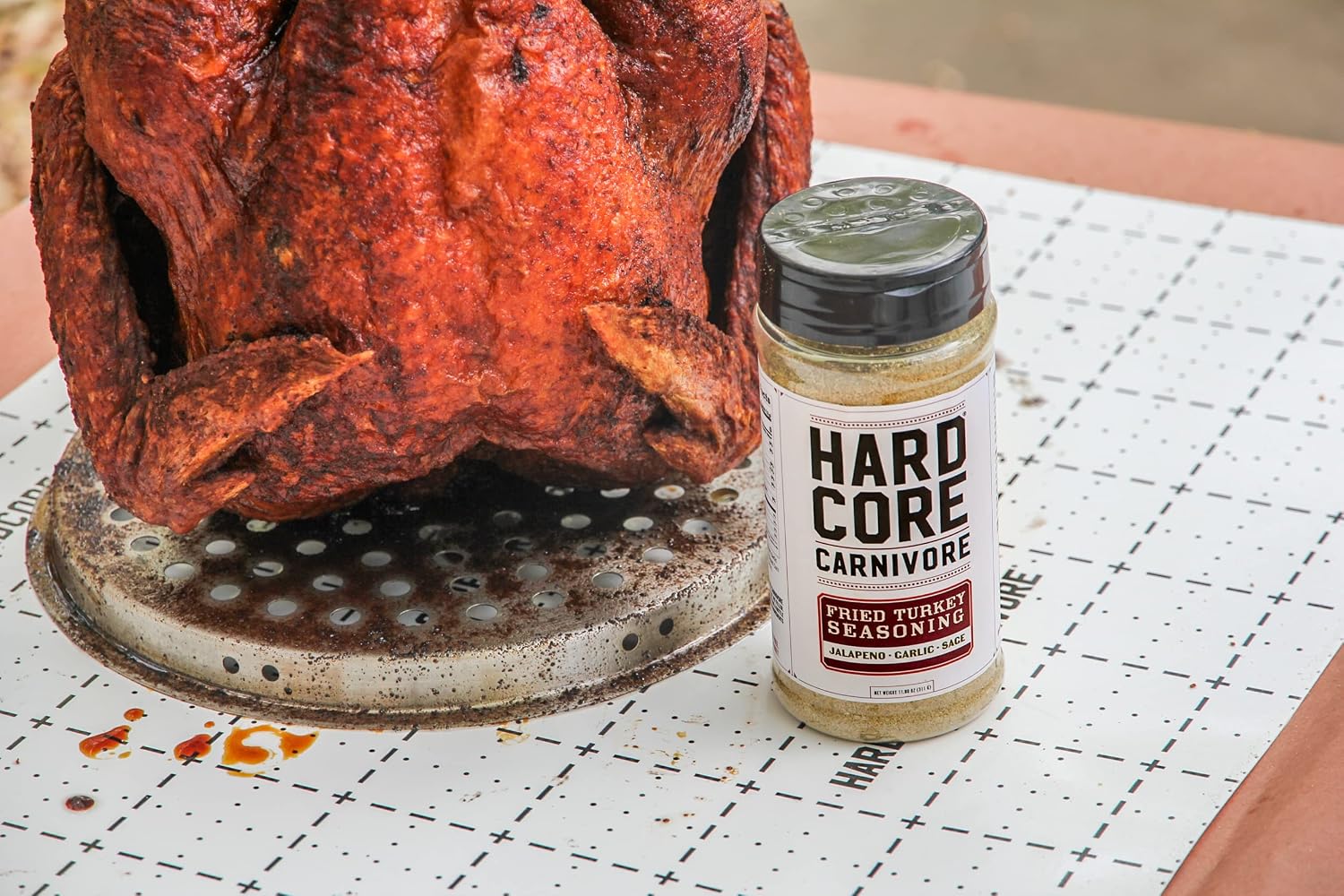 Hardcore Carnivore Black | All-Purpose Beef Seasoning Rub, 13oz Shaker