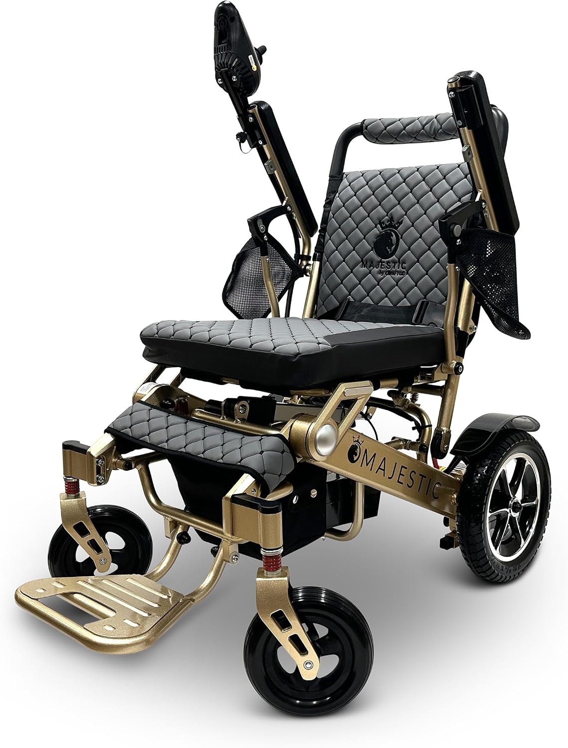 Electric Wheelchairs for Adults, 350 lbs Capacity, Up to 13 Miles Range, Lightweight Wheelchair for Seniors, Remote Controlled Wheel Chair