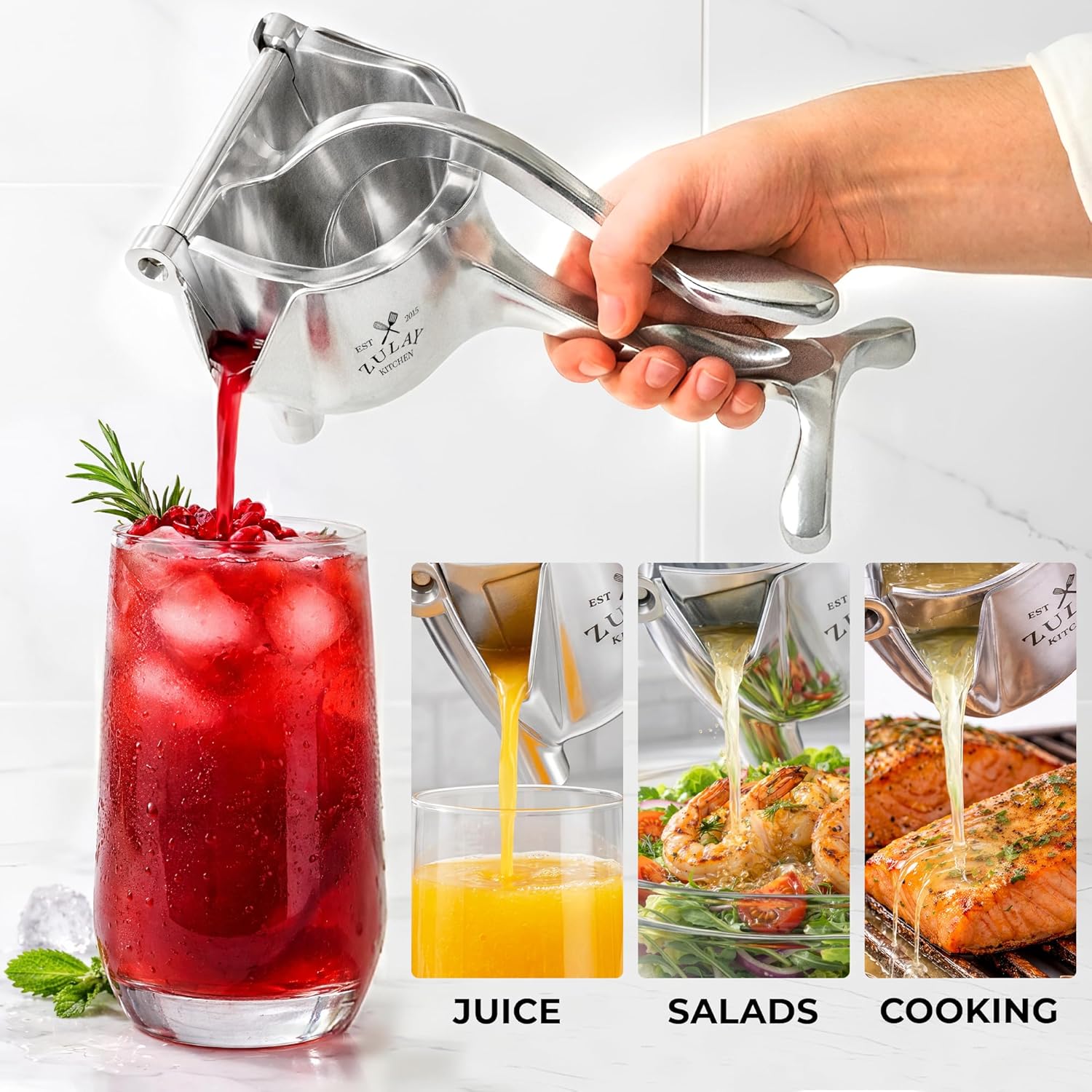Zulay Kitchen Manual Fruit Juicer