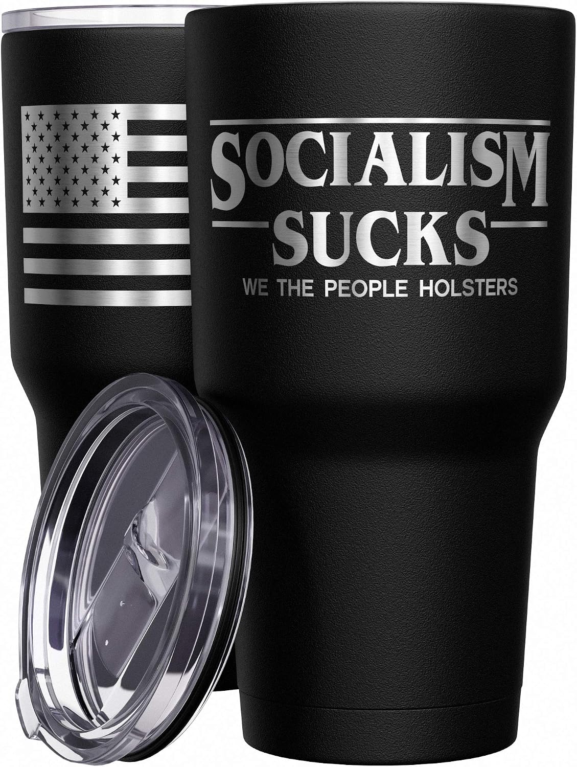 We The People Holsters - 1776 Betsy Ross Flag - Betsy Ross Mug - American Flag Coffee Travel Mug - American Flag Tumbler - Double Insulated Tumbler - 30 oz