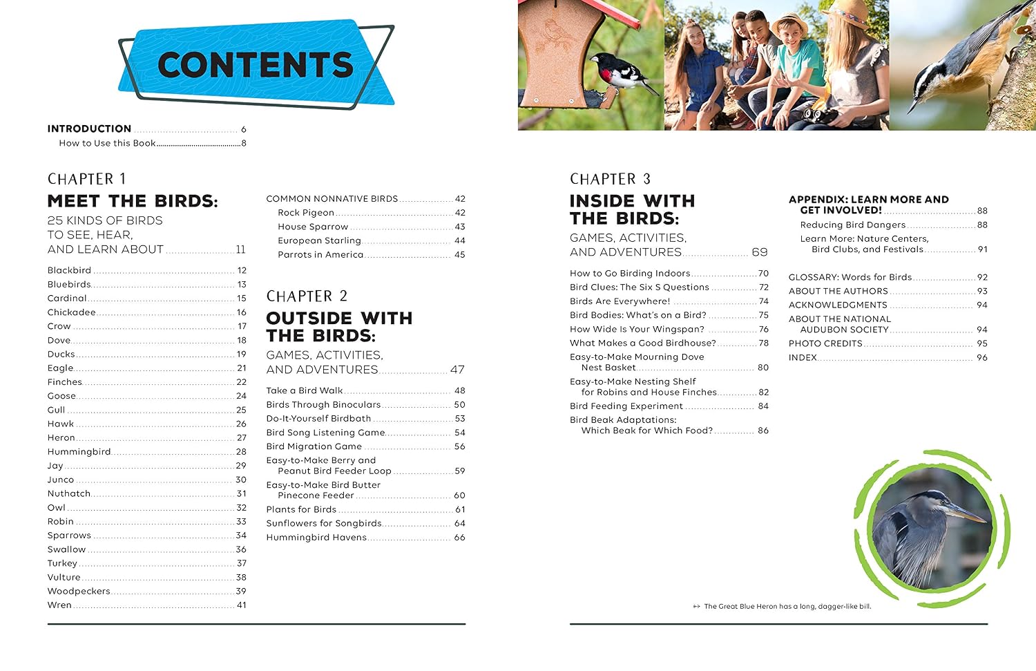 Birding Adventures for Kids: Activities and Ideas for Watching, Feeding, and Housing Our Feathered Friends