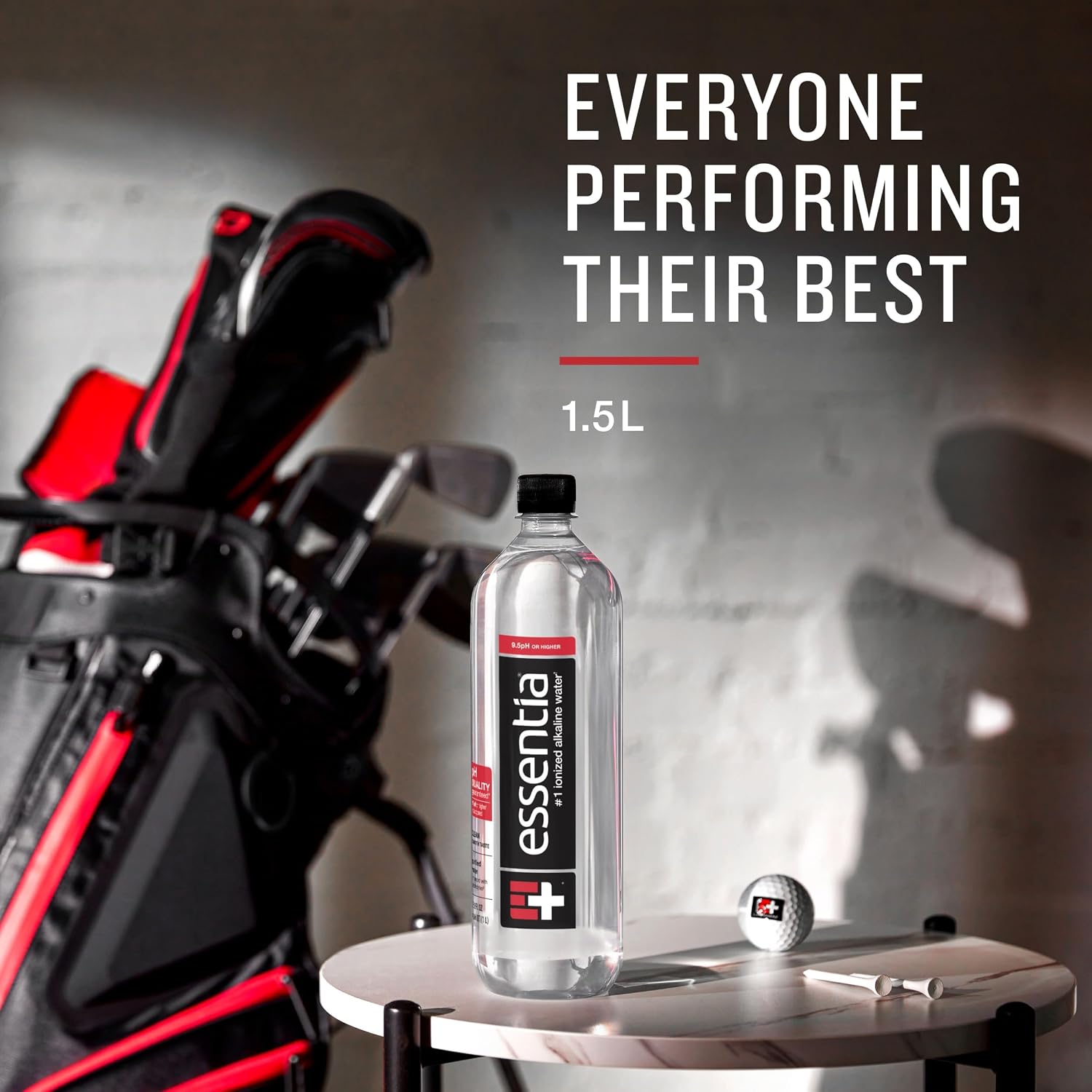 Essentia Water LLC, Ionized Alkaline Bottled Water; 99.9% Pure, Infused with Electrolytes, 9.5 pH or Higher a Clean, Smooth Taste, 20 Fl Oz (Pack of 24)