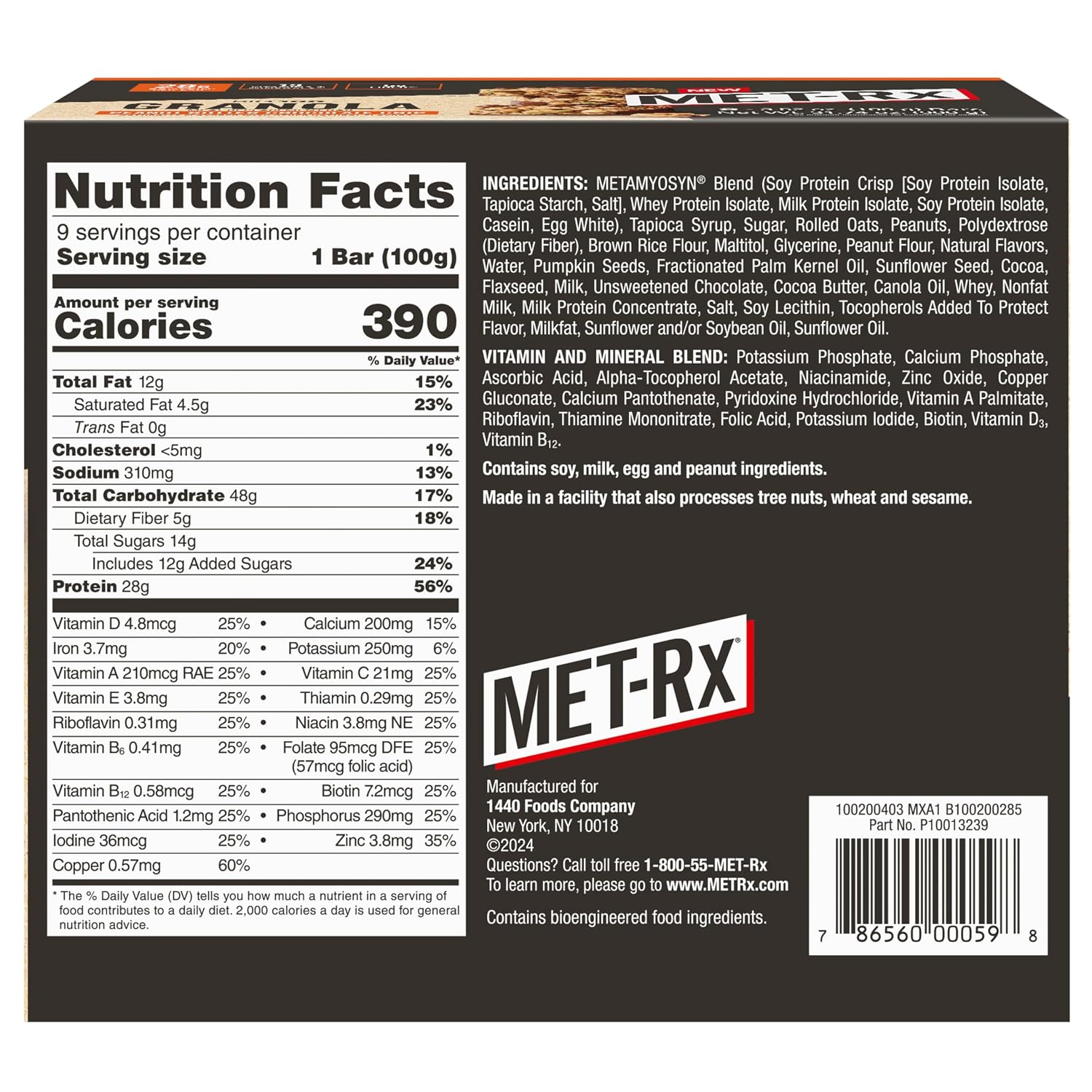 MET-Rx Protein Plus Bar, Great as Healthy Meal Replacement, Snack, and Help Support Energy, Gluten Free, Peanut Butter Cup, With Vitamin A, Vitamin C, and Zinc to Support Immune Health, 85 g,9 Count | Great as Healthy Meal Replacement, Snack, and Help Su…
