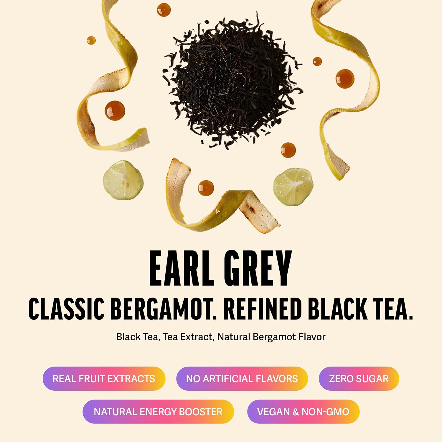 Zest Energy Green Tea – Pomegranate Mojito High Caffeine Tea Bags for Focus & Morning Energy – Natural Caffeinated Tea with 135mg Caffeine – Coffee Substitute – 20Ct Pack, Non-GMO & Keto Friendly