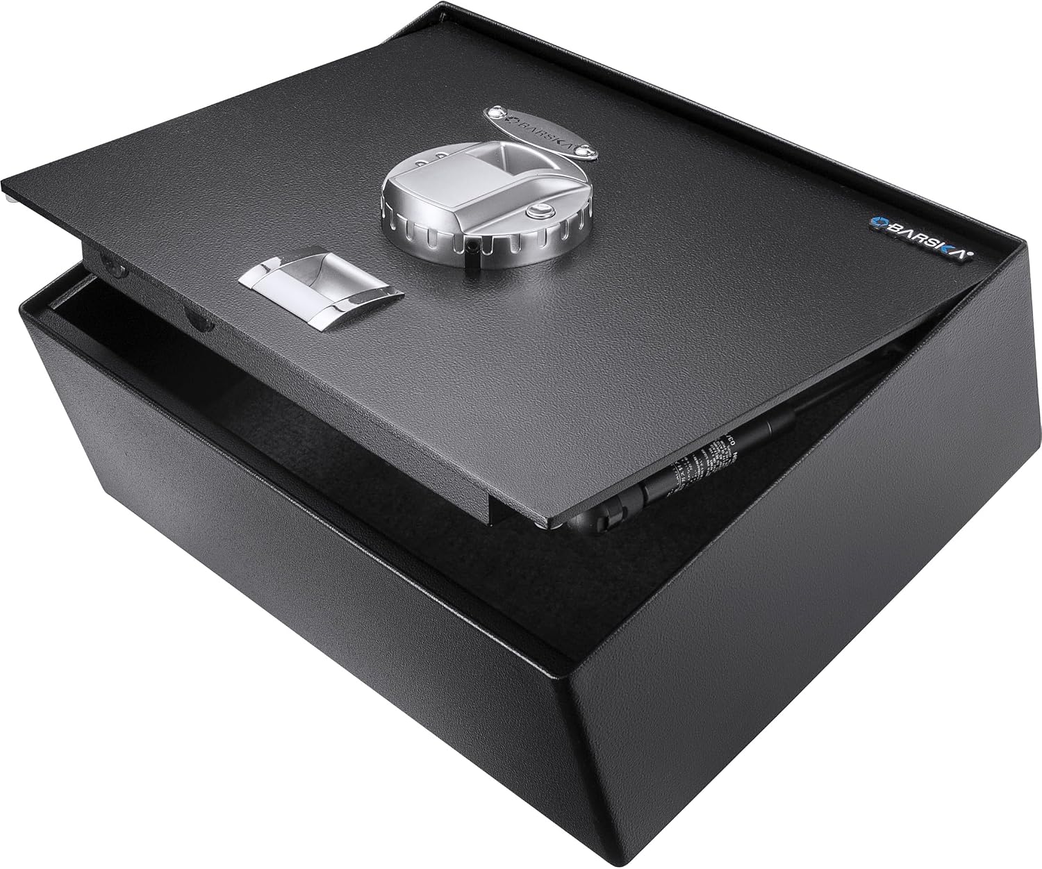 Barska AX11556 Biometric Fingerprint Top Opening Security Drawer Safe Box 0.23 Cubic Ft, Multi