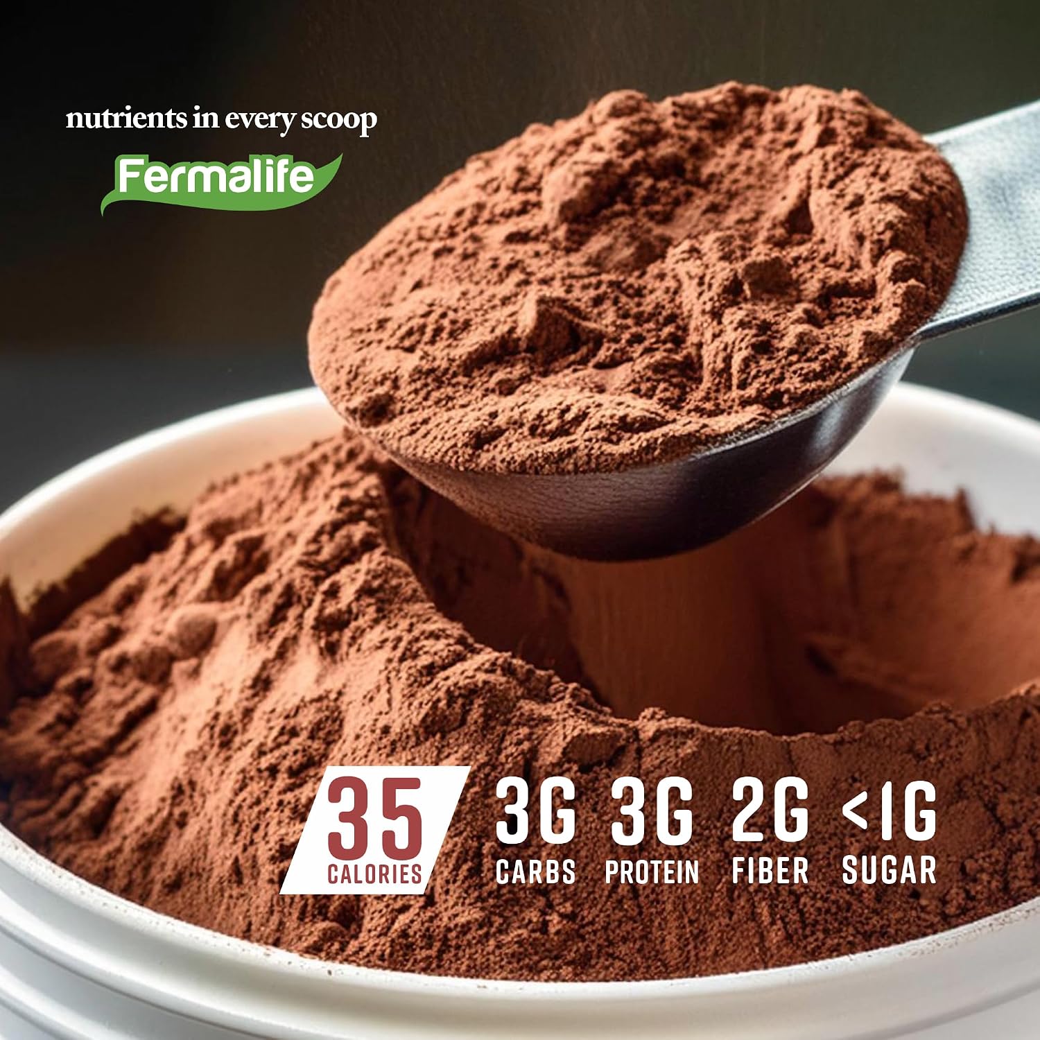 FERMALIFE USDA Organic Fermented Soy Nutritional Beverage - Mix, 5.6oz, 20 Servings, Non-GMO, Vegan, Nutrients for Your Gut Bacteria