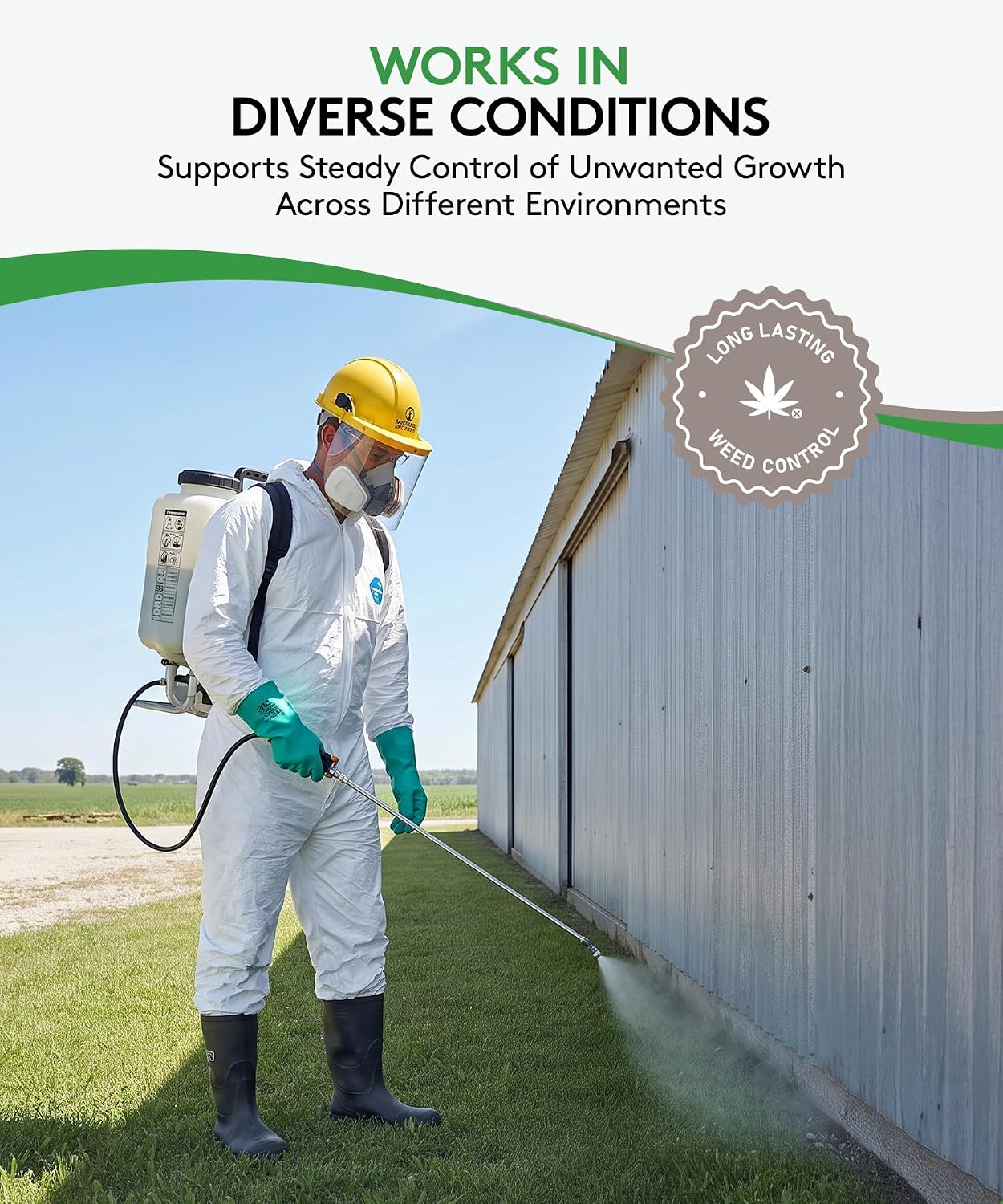 ALLIGARE Panoramic 2SL Herbicide Weed Killer - Versatile Herbicide for Lasting Control of Annual Grasses & Broadleaf Weeds in CRP, Pastures, Rights-of-Way & Industrial Sites - 1 Gallon
