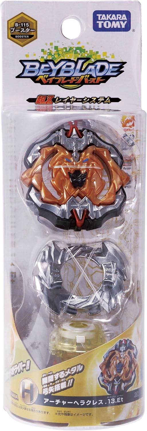 Takaratomy Beyblade Burst B-115 Beyblade Burst Archer Hercules.13ET Stamina Booster
