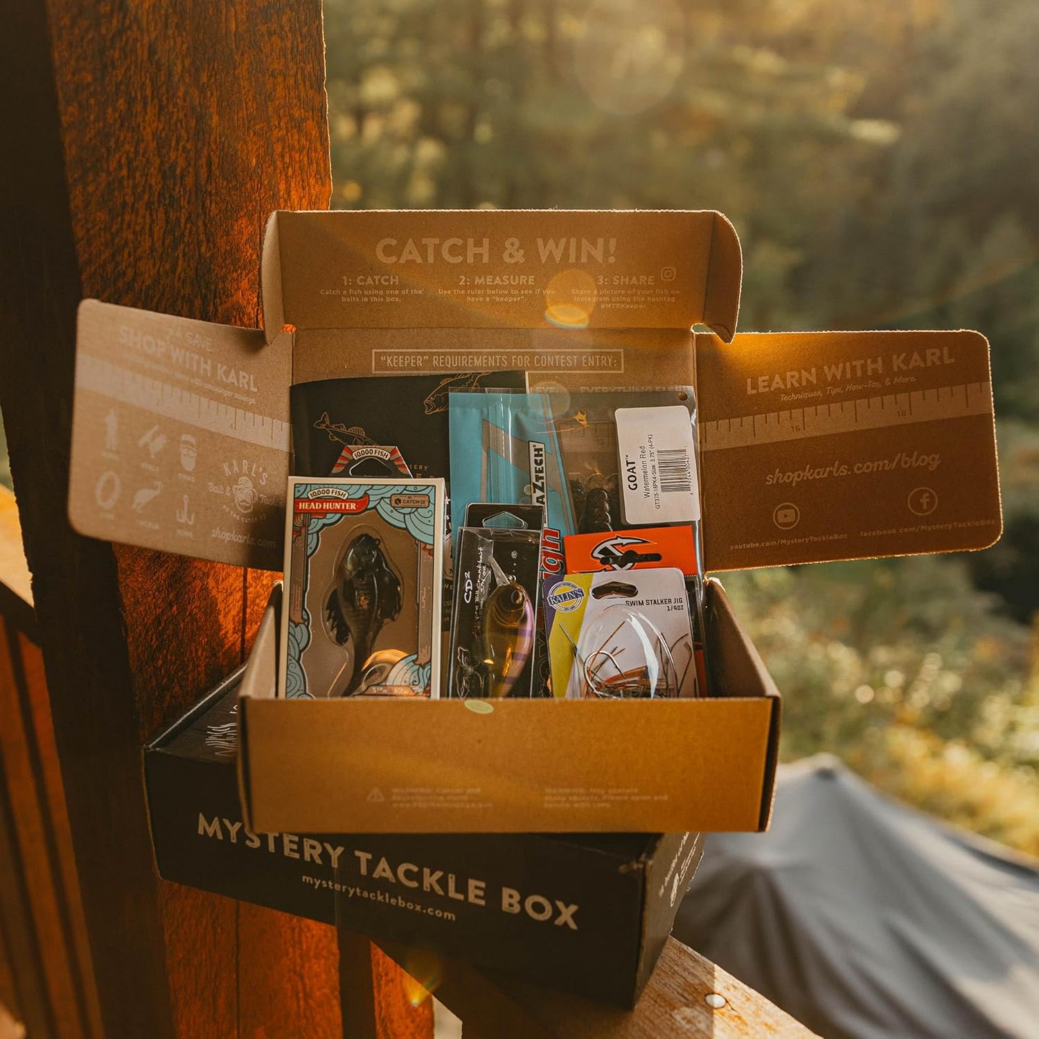 Catch Co Mystery Tackle Box Freshwater Catch All Fishing Kit