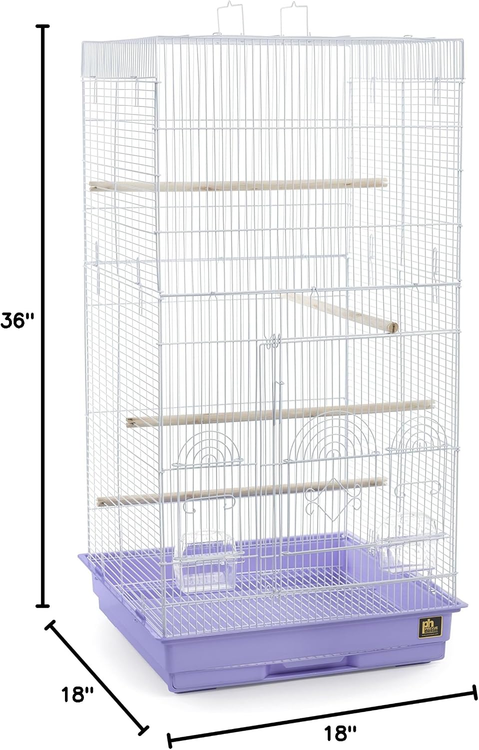 Prevue Pet Products SPECONO1818H-SG Tall Tiel Cage, Sage Green