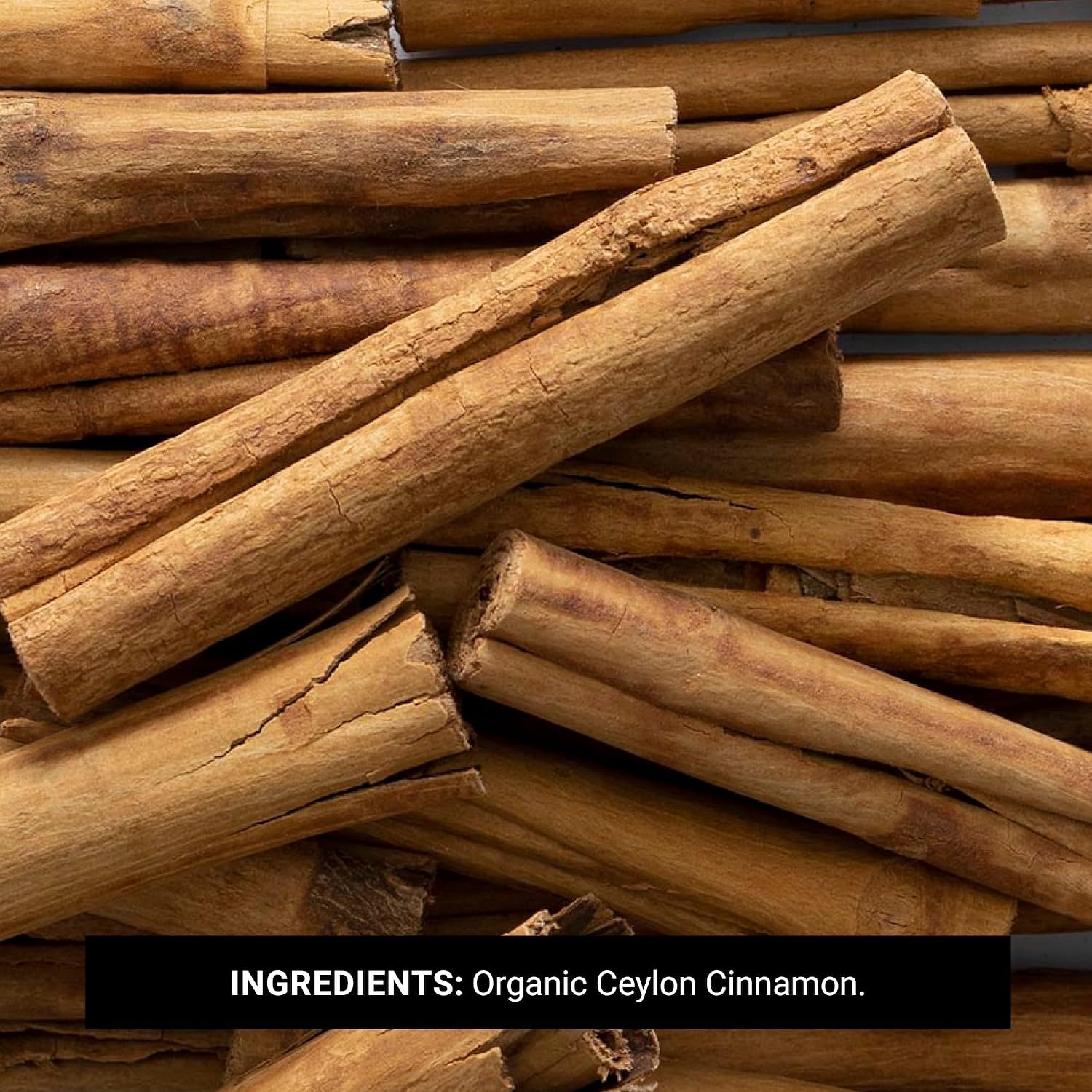 Frontier Co-op Organic 3" Ceylon Cinnamon Sticks, 1lb - Bulk Cinnamon Sticks for Crafts, Drinks, Holiday Recipes, Cinnamon Powder and More