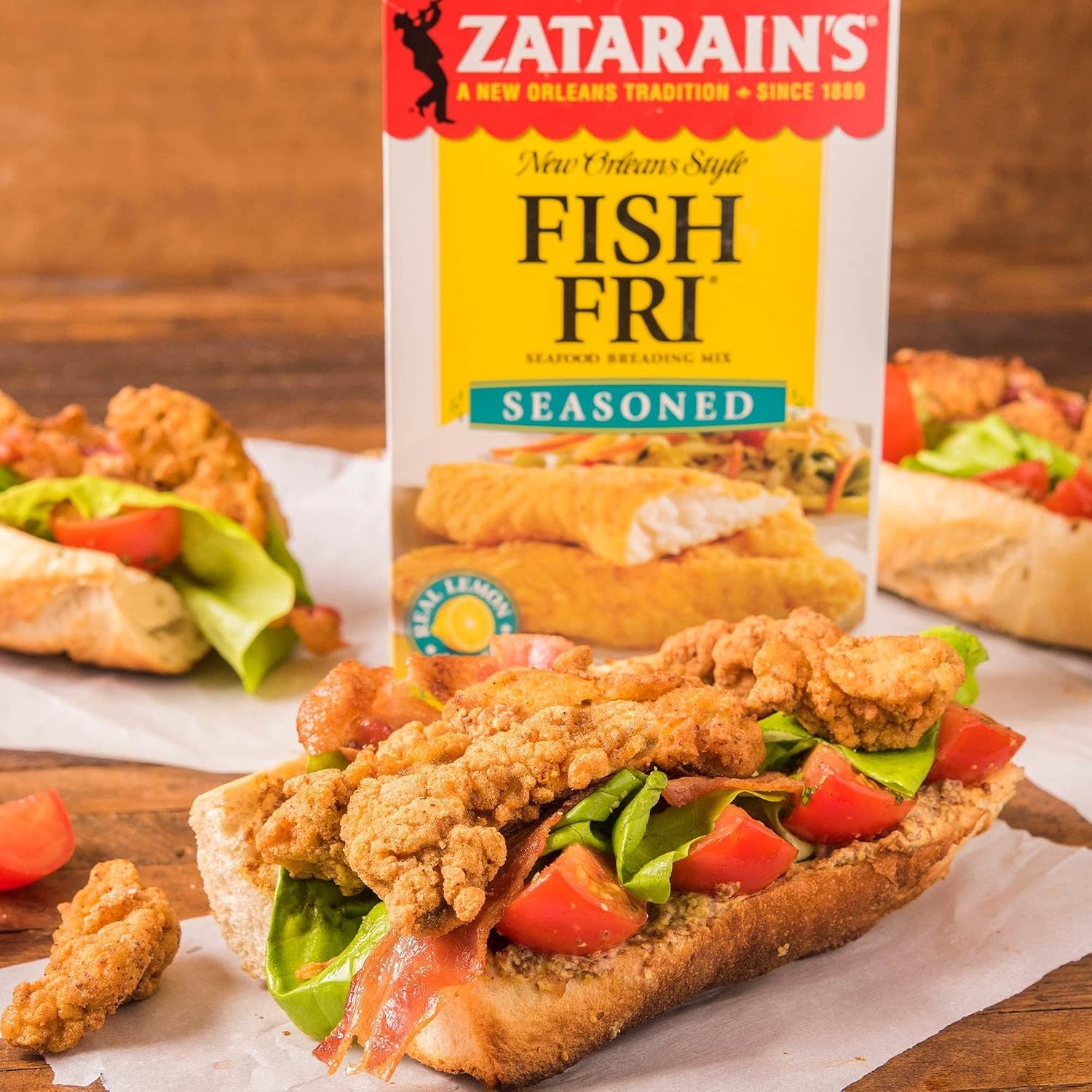 Zatarain's Seasoned Fish Fri Seafood Breading Mix, 5.75 lb