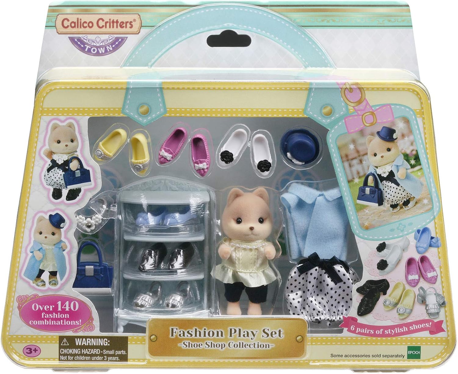 Calico Critters Fashion Playset, Town Girl Series - Sugar Sweet Collection - Unleash Fashion Creativity with This Stylish Playset!