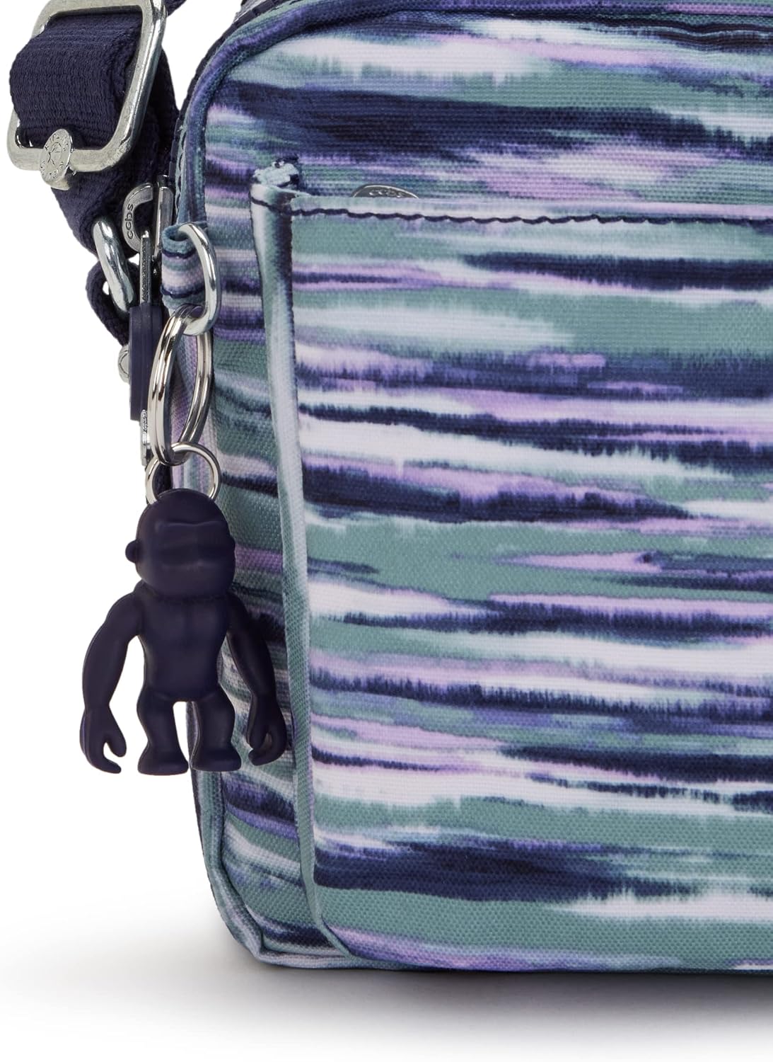 Kipling Women’s Abanu Medium Crossbody Bag, Lightweight, Adjustable Nylon Waist Pack with Multi-Compartment Zip Pockets