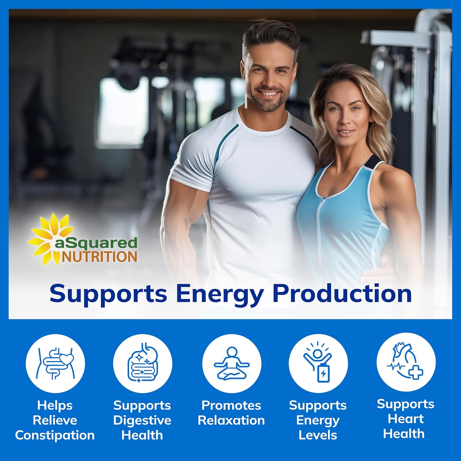 aSquared Nutrition Magnesium Citrate 833mg Supplement - 200 Capsules - Max Strength Vegan Mag Citrate Powder Pills to Support Pure Function of Muscles