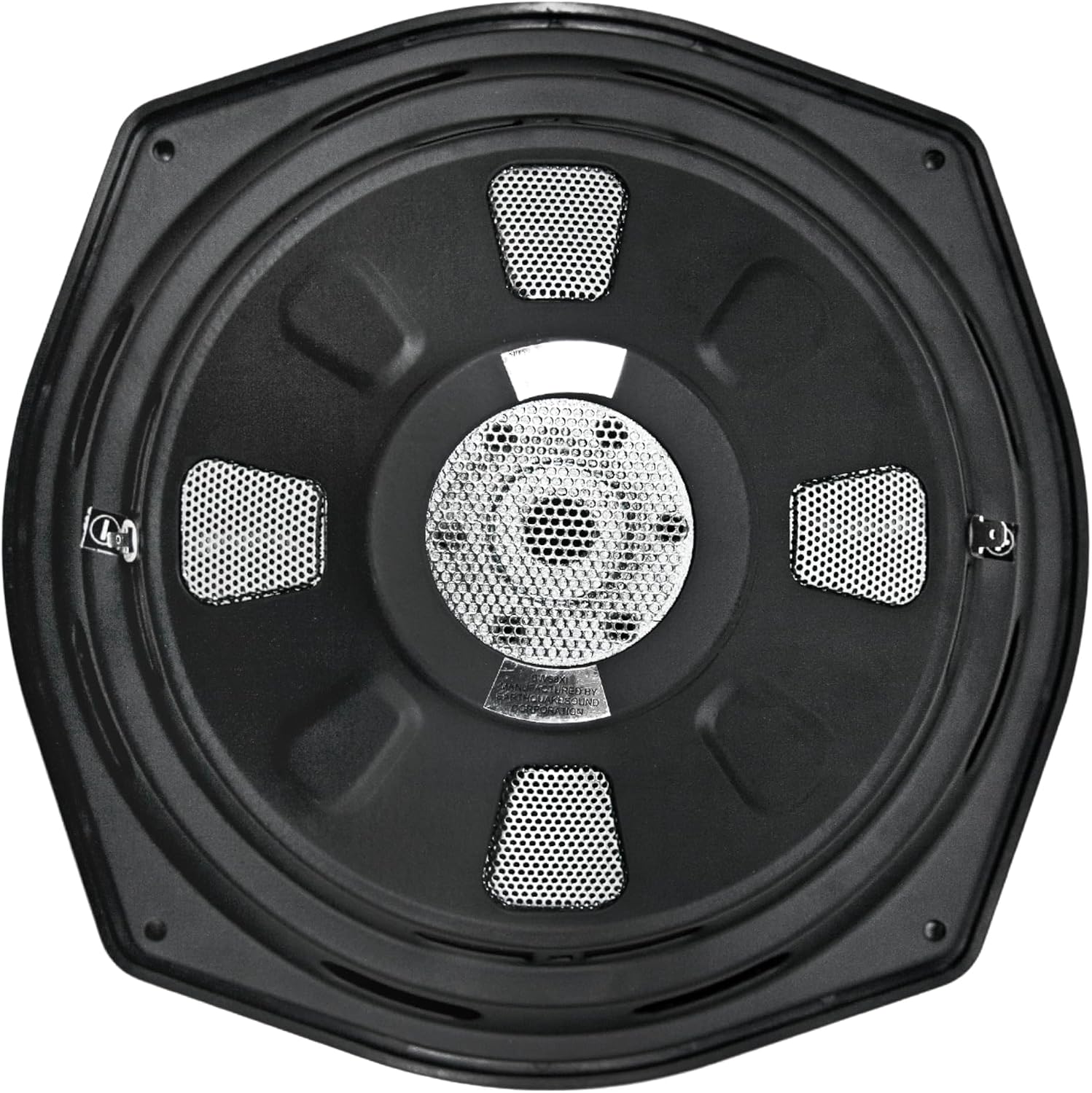 Earthquake Sound i82SWS 8-inch Shallow Woofer System Under-the-Seat Subwoofers with Gaskets, 2-Ohm (Pair)