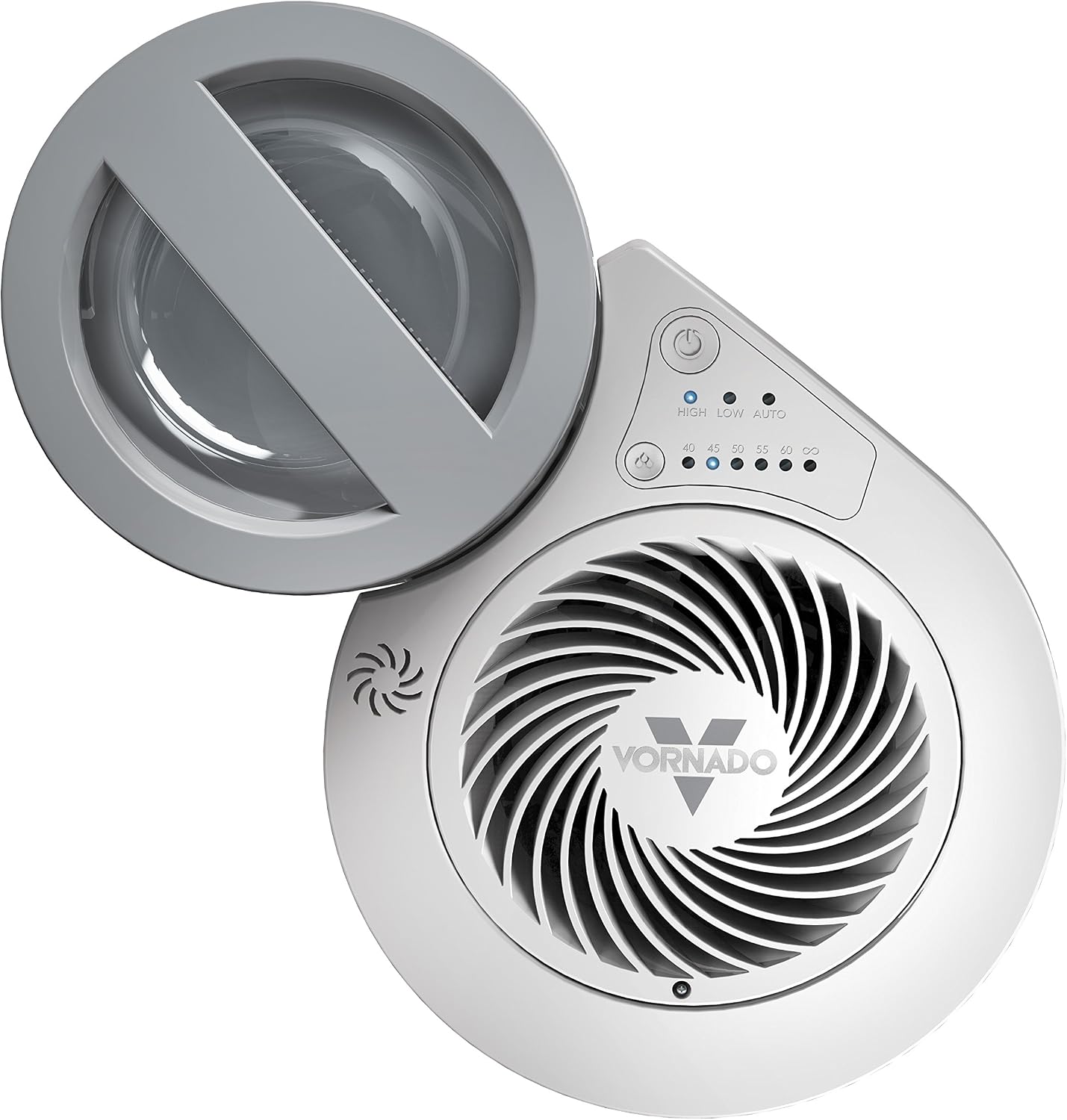 Vornado EV100 Evaporative Whole Room Humidifier with SimpleTank, Easy-Fill, 1 Gallon Capacity, 2 Speeds, Electronic Humidistat, Antimicrobial Treated Wick, Perfect for Home, Bedroom, and Living Room
