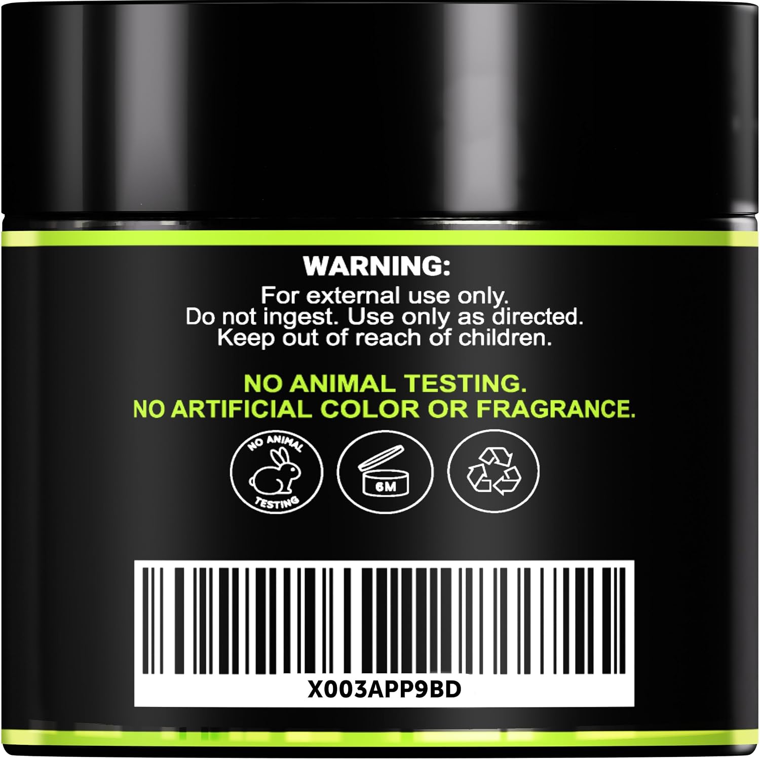 Natural Hemp Cream - Maximum Strength Gel - Hemp Cream with Arnica, MSM, Glucosamine, Menthol, Aloe, Turmeric, Boswellia - Fast Absorption, Non-Greasy