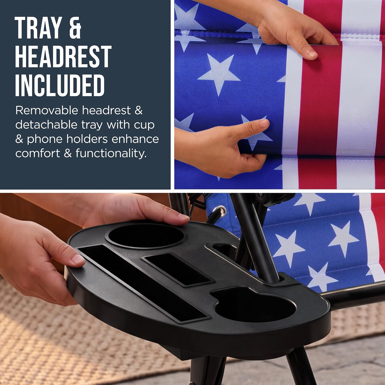 Best Choice Products Oversized Padded Zero Gravity Chair, Folding Outdoor Patio Recliner, XL Anti Gravity Lounger for Backyard w/Headrest, Cup Holder