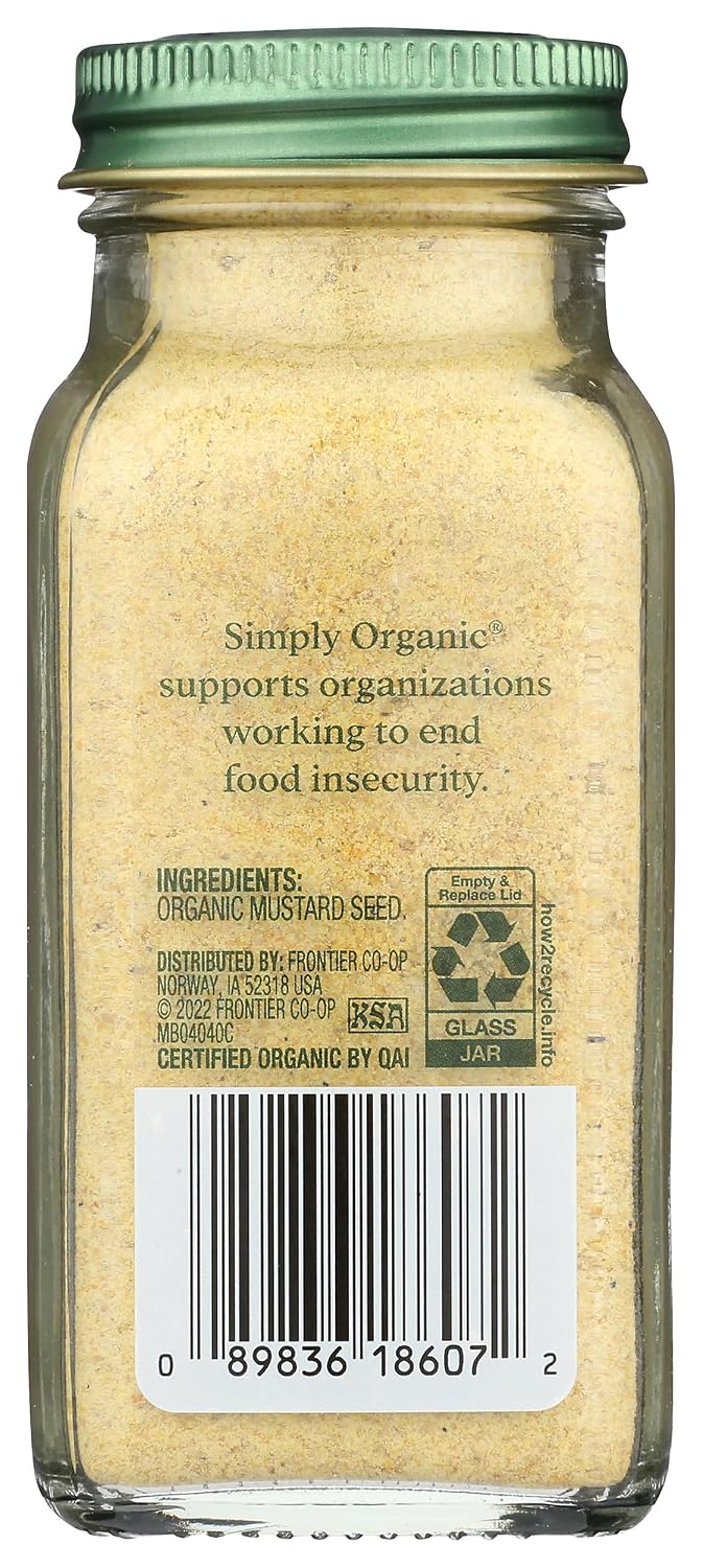 Simply Organic Cayenne Pepper, 2.89 Ounce | Pure, Organic Cayenne Peppers, No GMO's, Kosher Certified